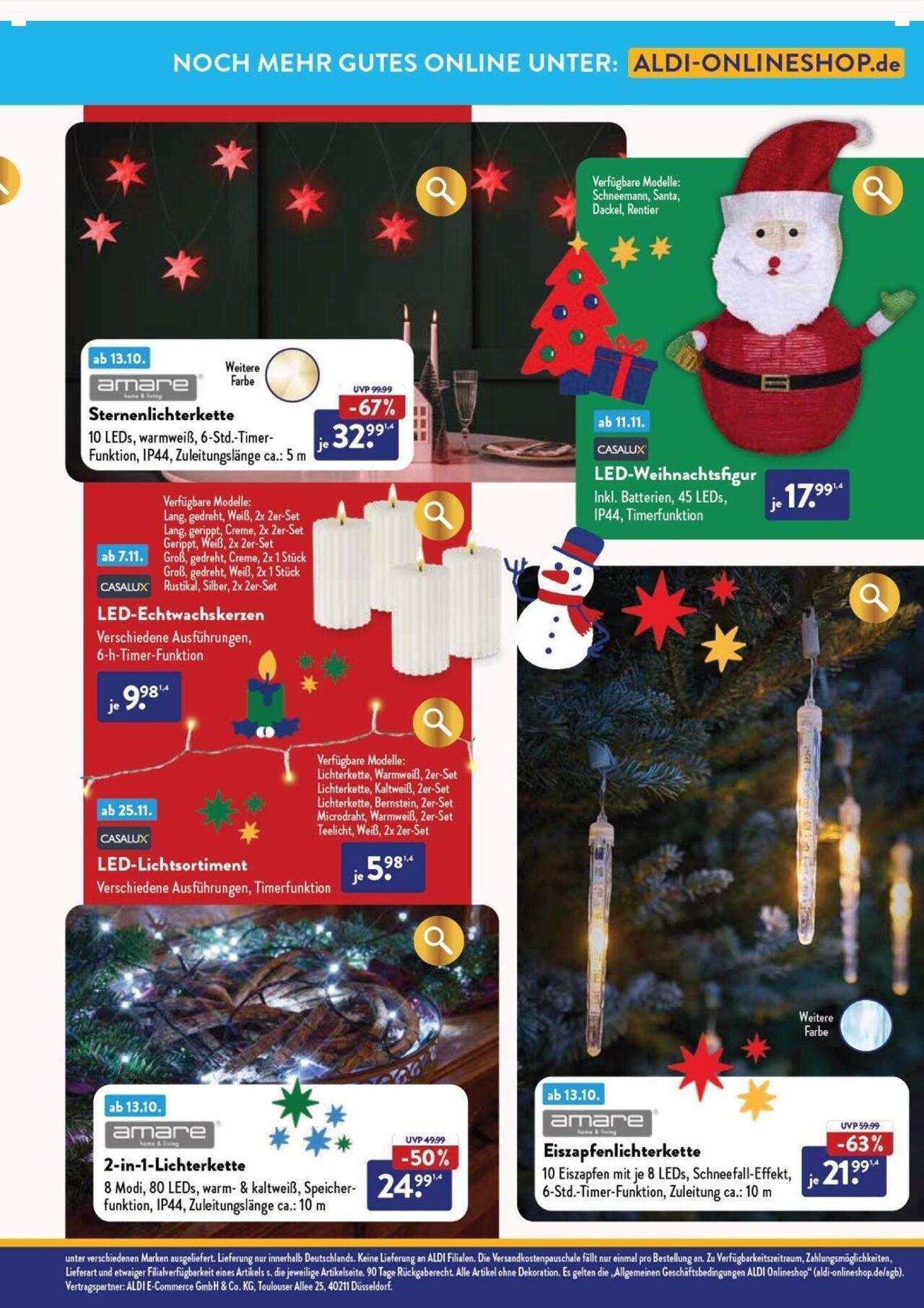 aldi - Aldi Weihnachten Deko und Geschenke 17.10.2024 - 16.12.2024 - page: 39