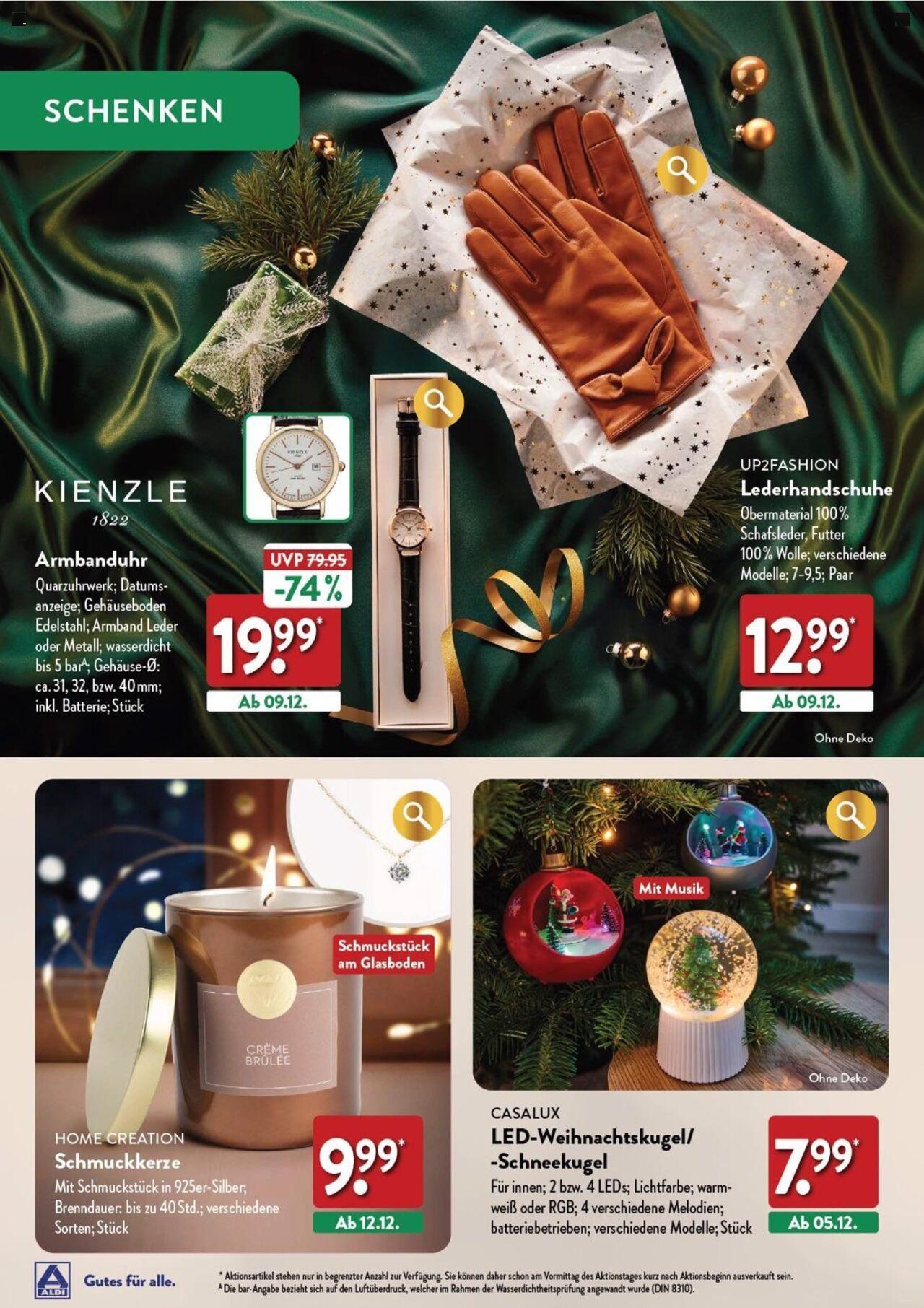 aldi - Aldi Weihnachten Deko und Geschenke 17.10.2024 - 16.12.2024 - page: 26