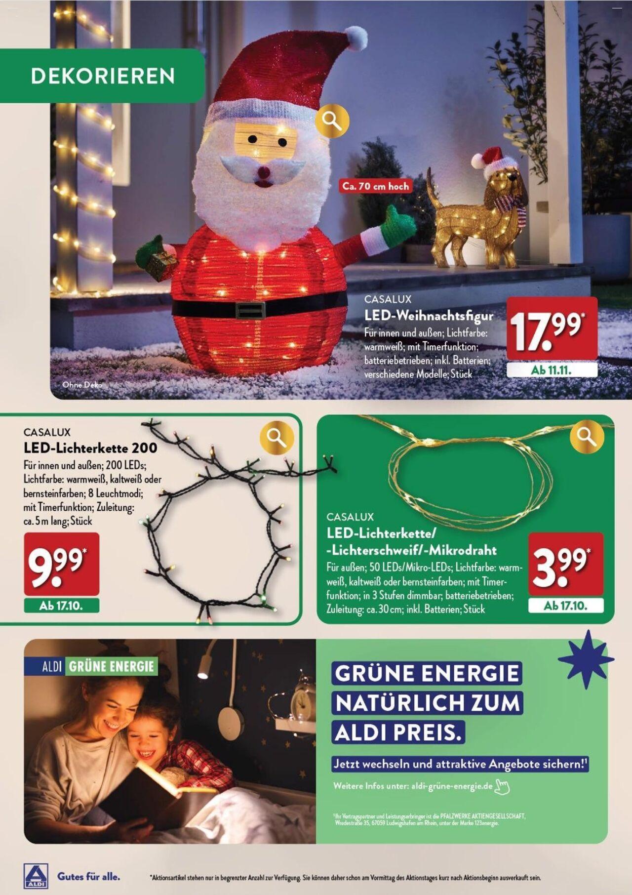 aldi - Aldi Weihnachten Deko und Geschenke 17.10.2024 - 16.12.2024 - page: 6