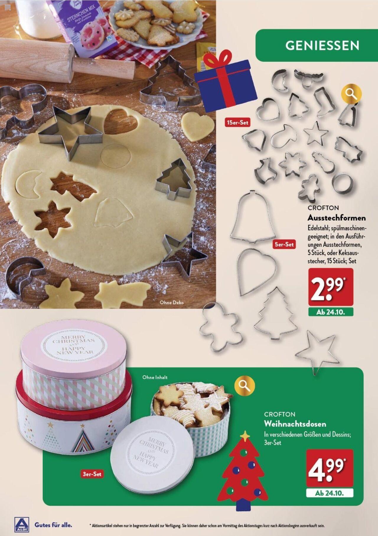 aldi - Aldi Weihnachten Deko und Geschenke 17.10.2024 - 16.12.2024 - page: 19