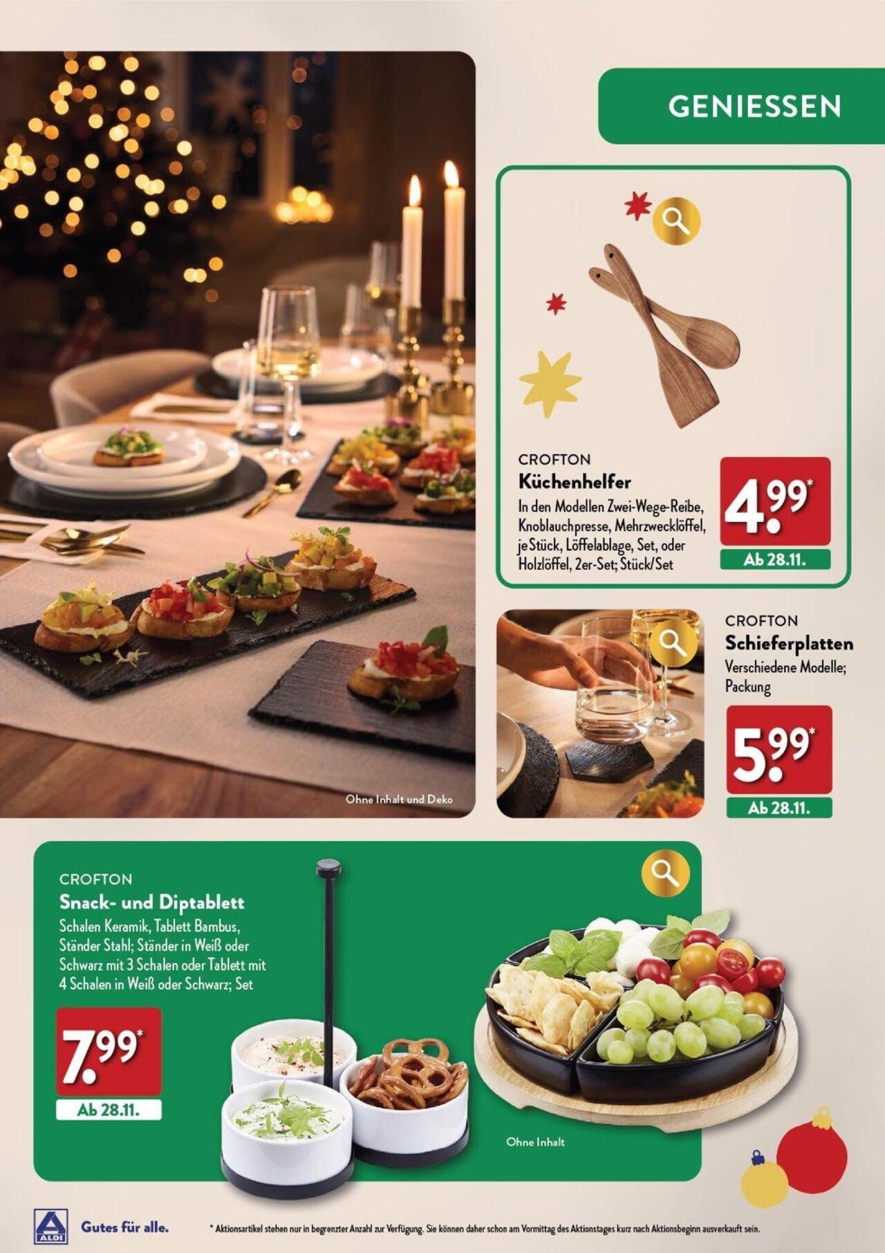 aldi - Aldi Weihnachten Deko und Geschenke 17.10.2024 - 16.12.2024 - page: 33