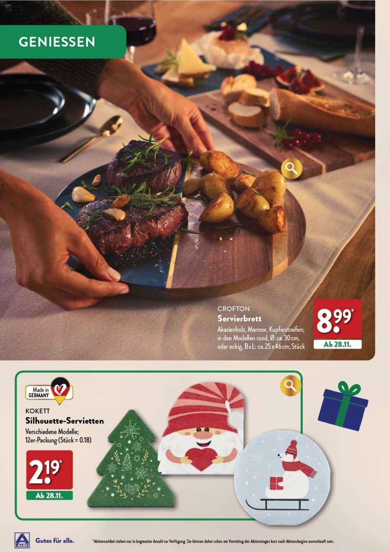 aldi - Aldi Weihnachten Deko und Geschenke 17.10.2024 - 16.12.2024 - page: 32