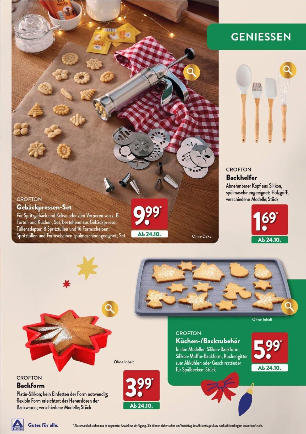 aldi - Aldi Weihnachten Deko und Geschenke 17.10.2024 - 16.12.2024 - page: 21