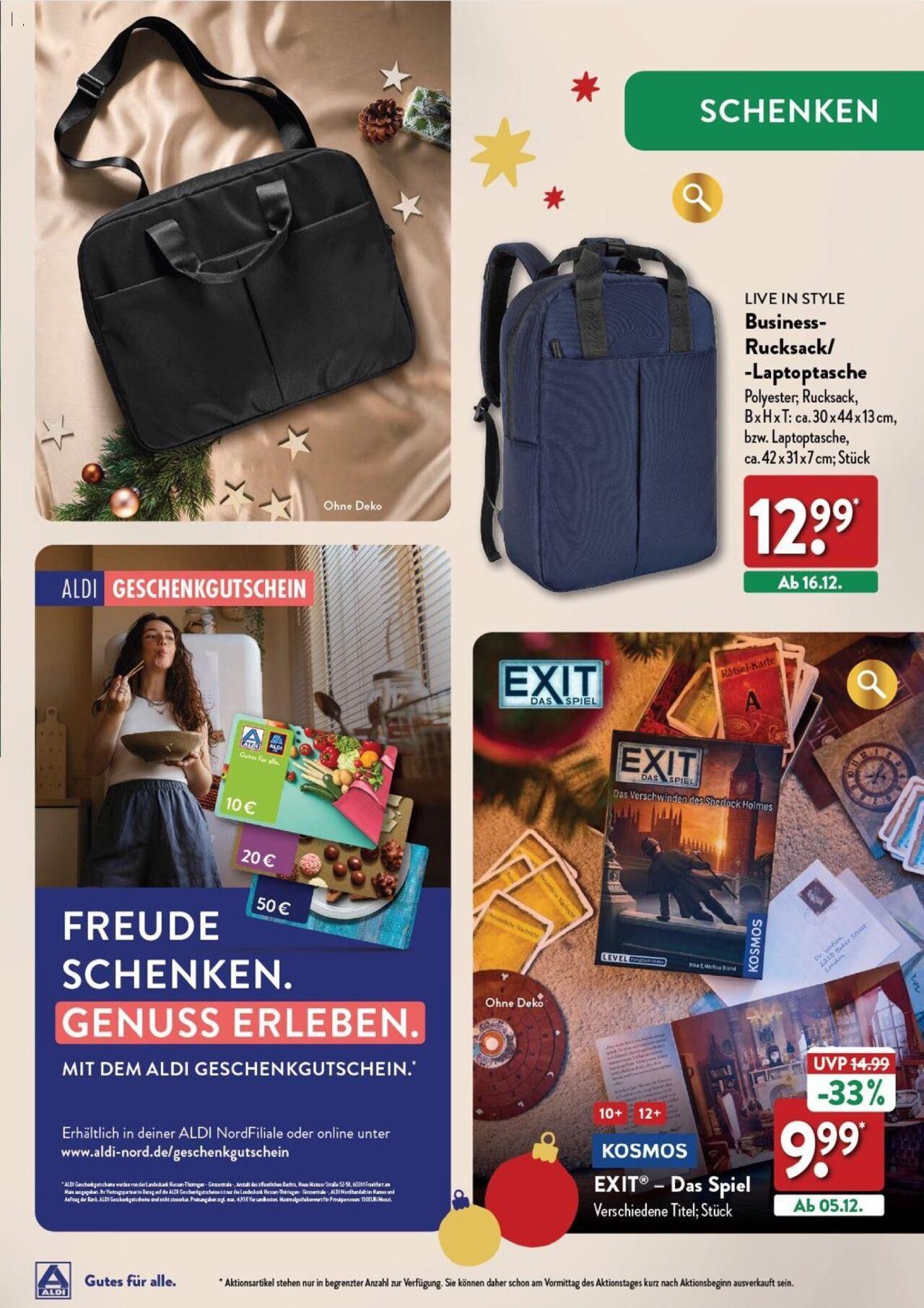 aldi - Aldi Weihnachten Deko und Geschenke 17.10.2024 - 16.12.2024 - page: 27