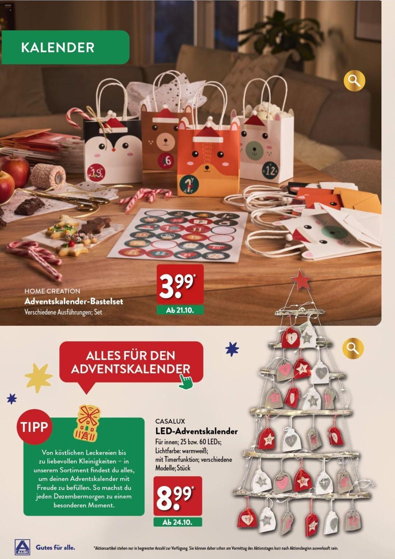 aldi - Aldi Weihnachten Deko und Geschenke 17.10.2024 - 16.12.2024 - page: 4