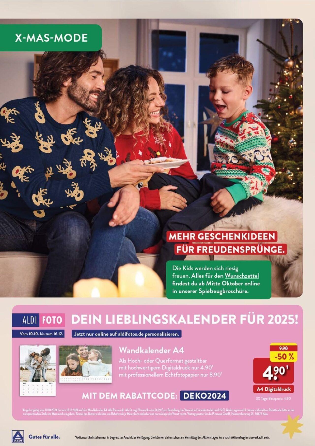 aldi - Aldi Weihnachten Deko und Geschenke 17.10.2024 - 16.12.2024 - page: 36