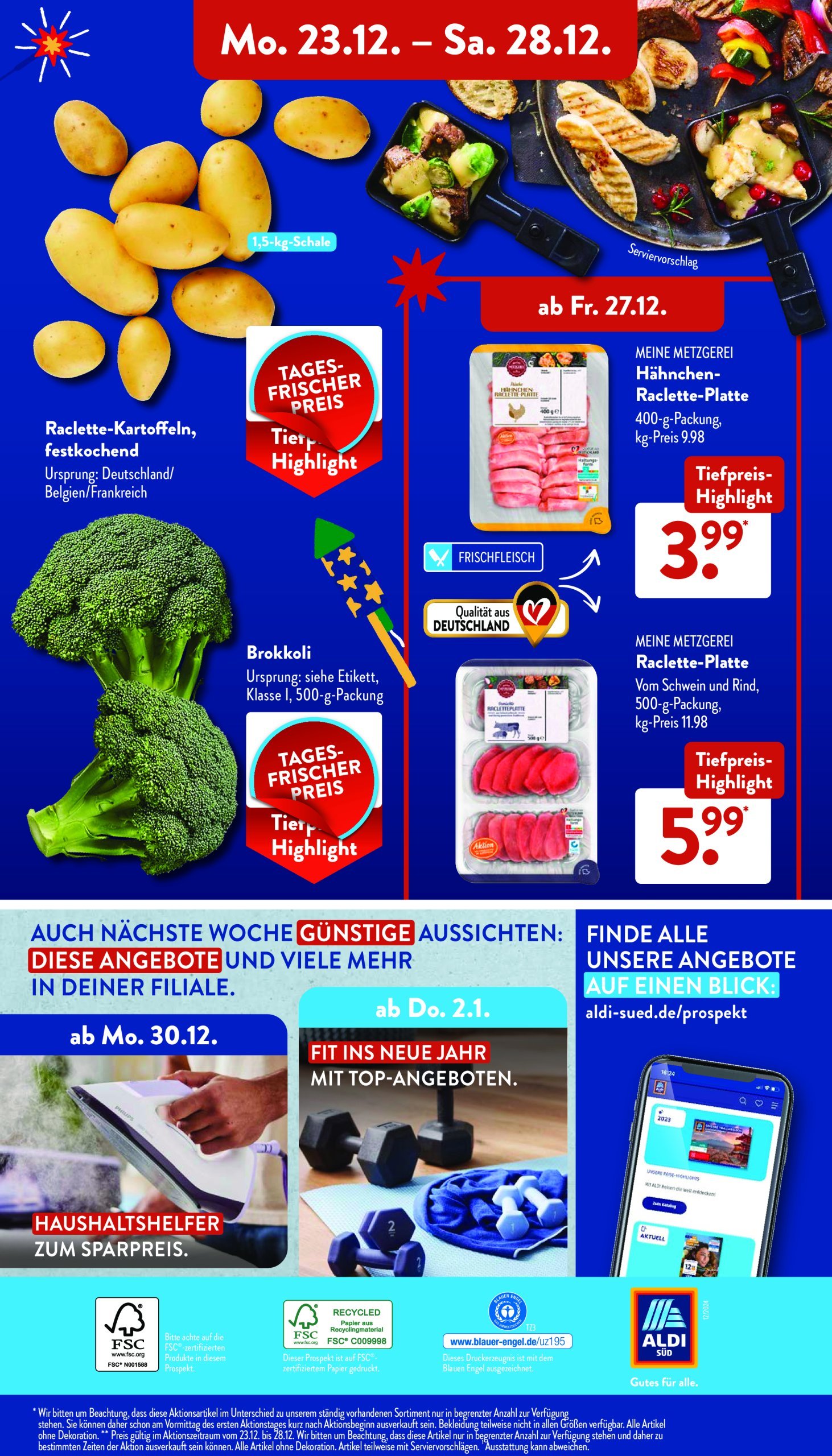 aldi - ALDI SÜD-Prospekt gültig von 23.12. bis 28.12. - page: 24