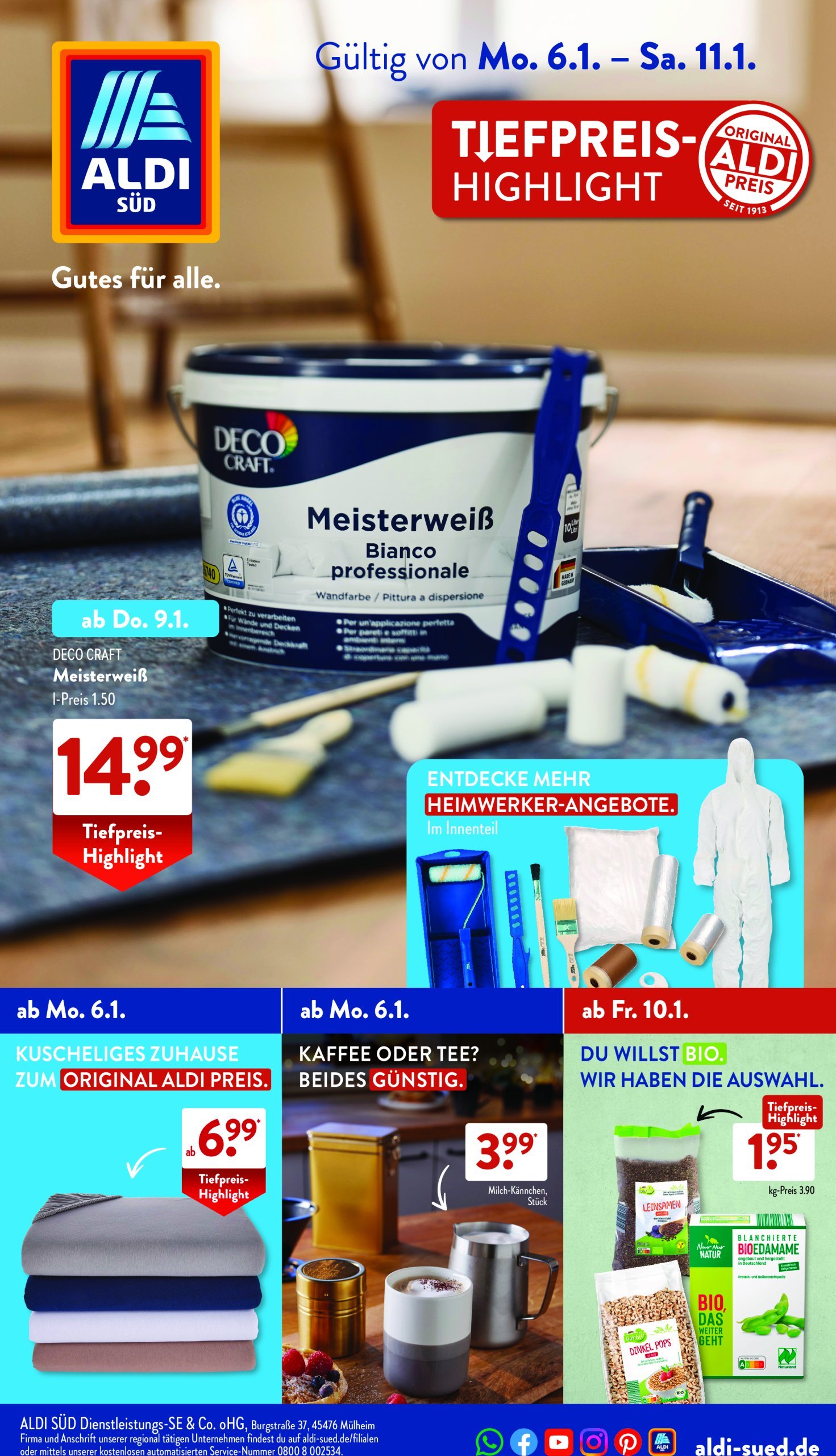 aldi - ALDI SÜD-Prospekt gültig von 06.01. bis 11.01.