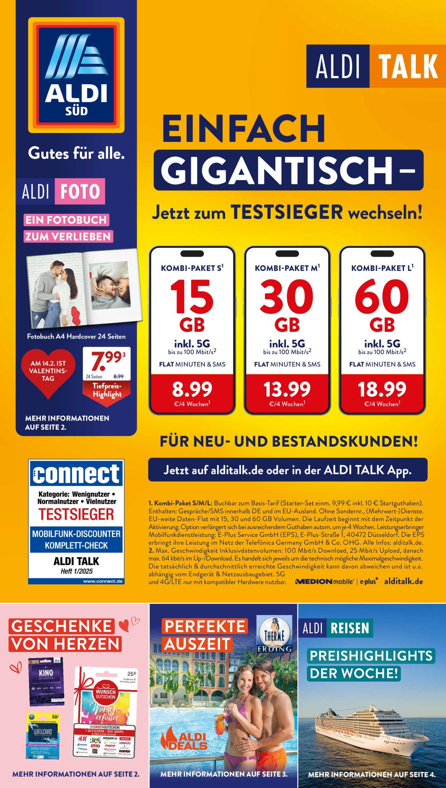 aldi - ALDI SÜD - Einfach Gigantisch-Prospekt gültig von 23.01. bis 16.02.