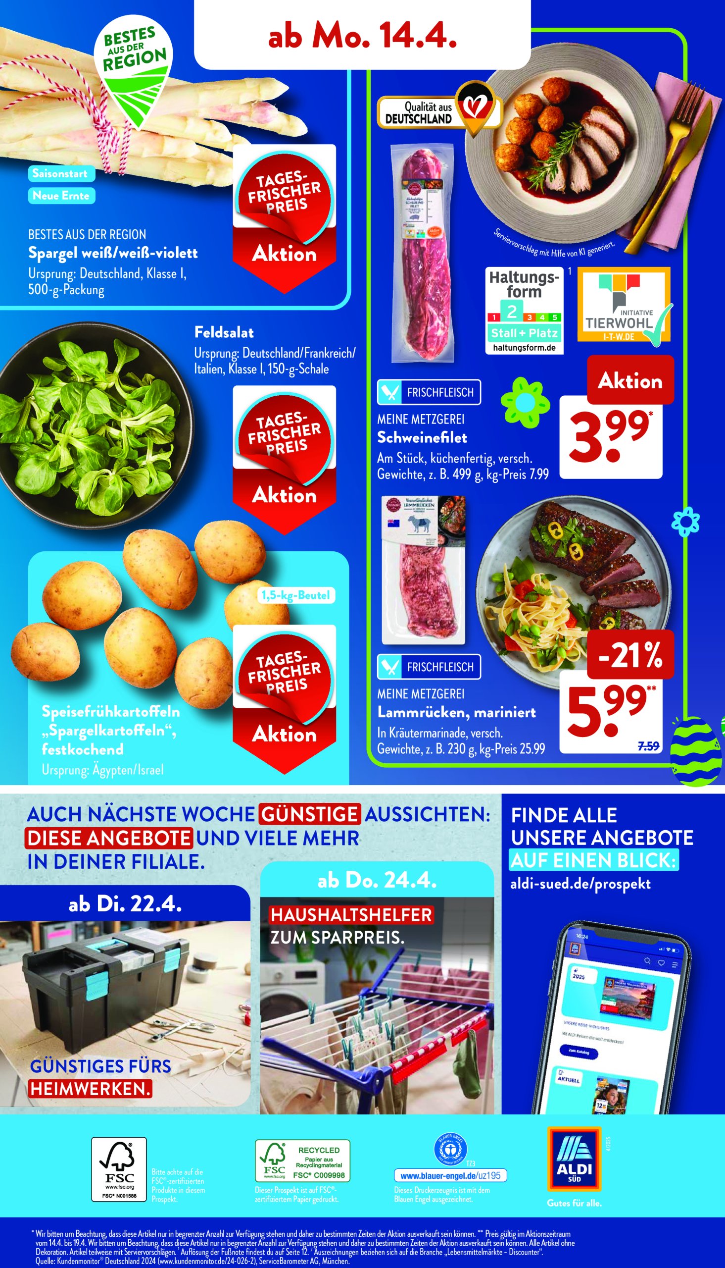 aldi - ALDI SÜD-Prospekt gültig von 14.04. bis 19.04. - page: 39 aldi - ALDI SÜD-Prospekt gültig von 14.04. bis 19.04. - page: 39