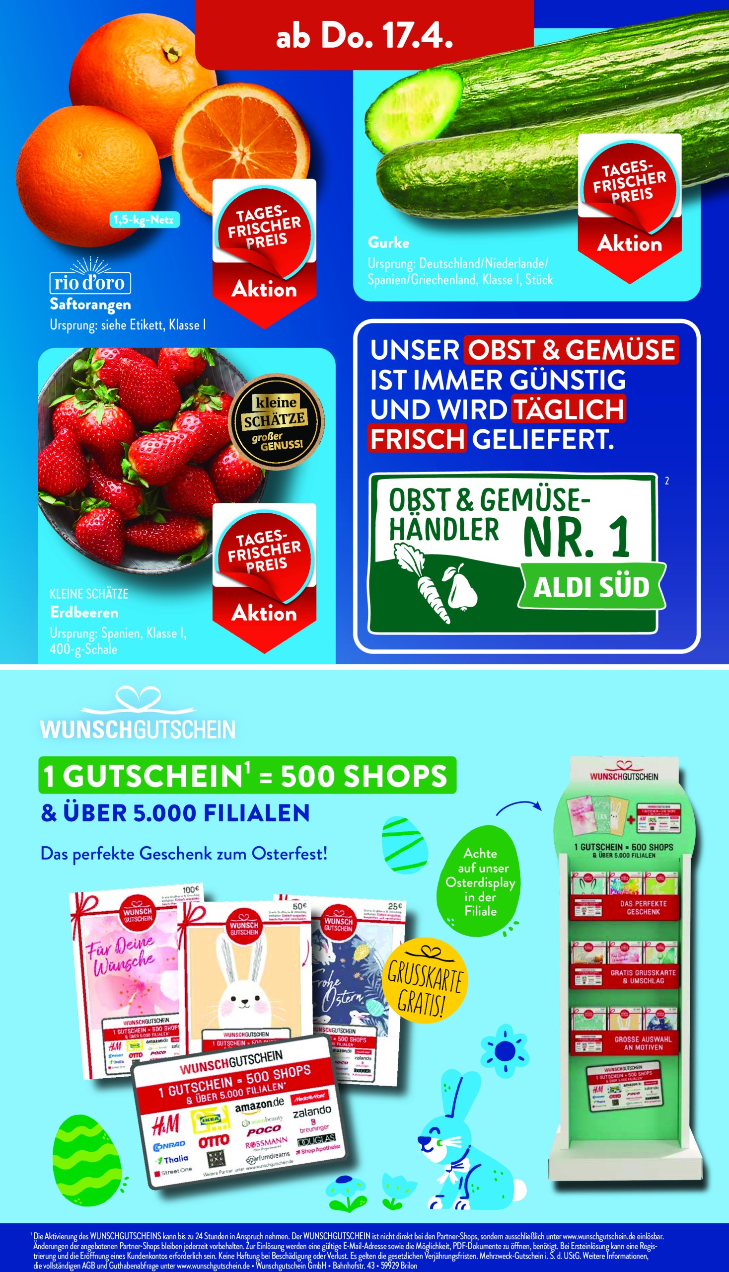 aldi - ALDI SÜD-Prospekt gültig von 14.04. bis 19.04. - page: 38 aldi - ALDI SÜD-Prospekt gültig von 14.04. bis 19.04. - page: 38