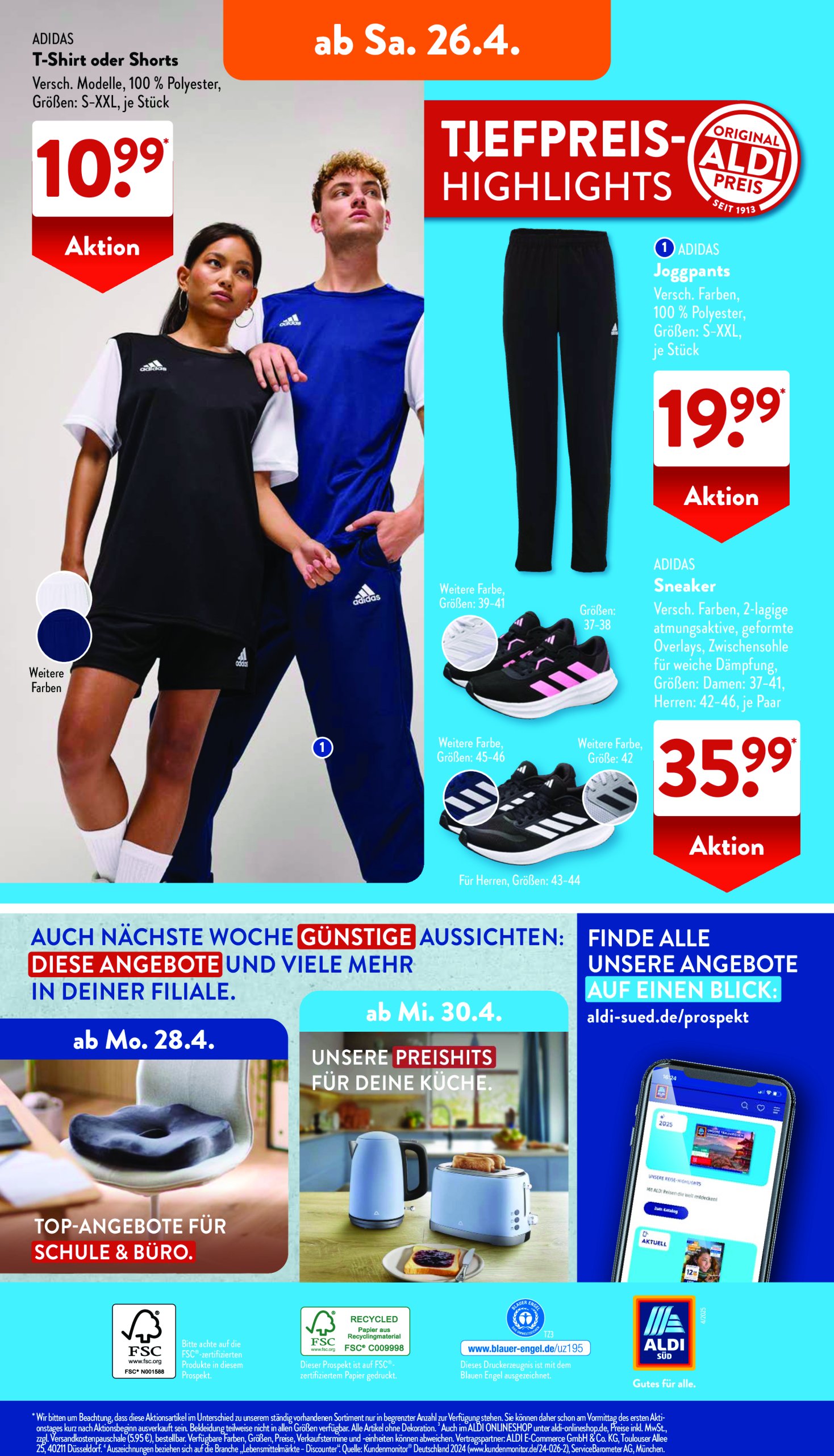 aldi - ALDI SÜD-Prospekt gültig von 22.04. bis 26.04. - page: 28 aldi - ALDI SÜD-Prospekt gültig von 22.04. bis 26.04. - page: 28