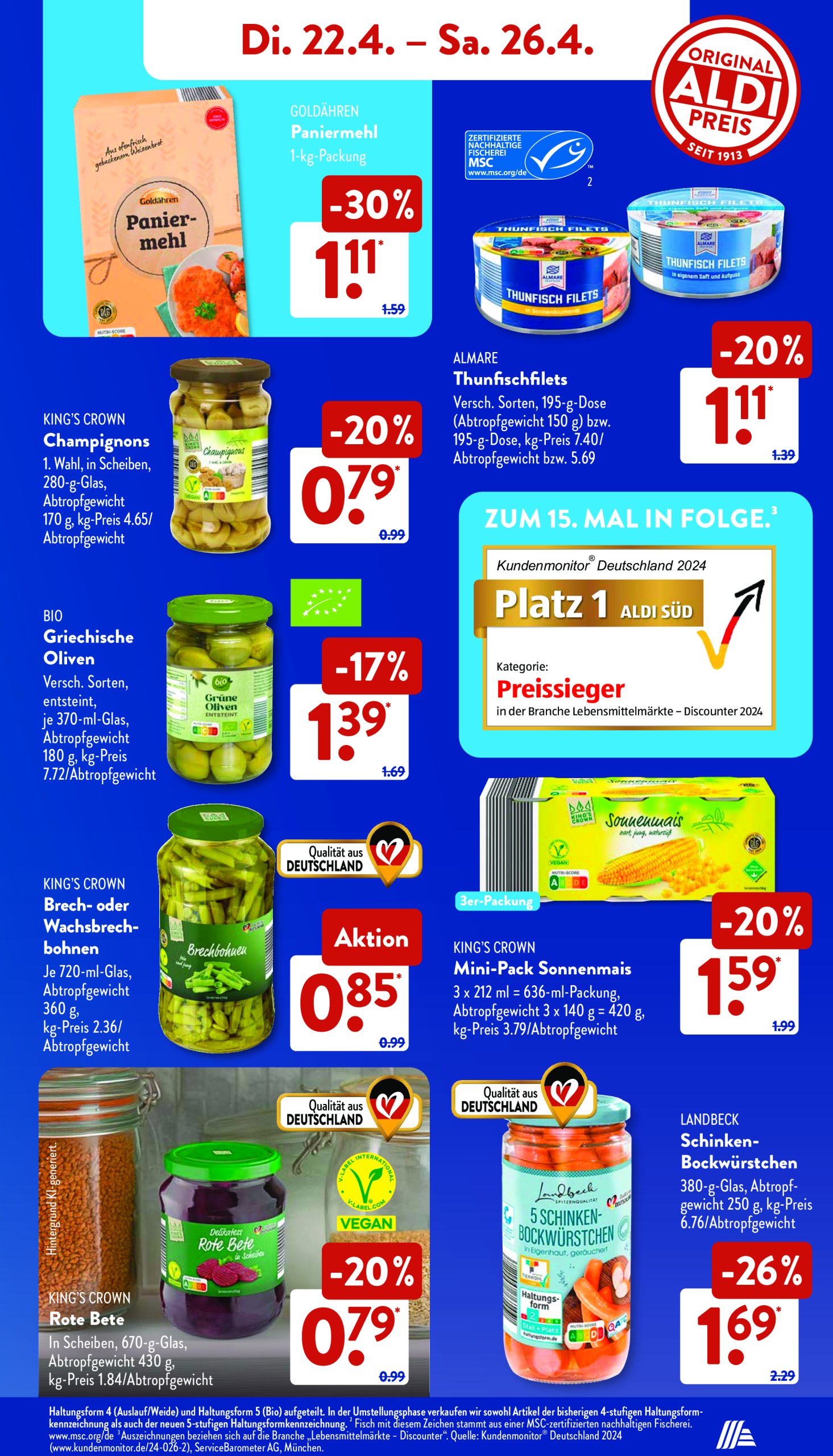 aldi - ALDI SÜD-Prospekt gültig von 22.04. bis 26.04. - page: 9 aldi - ALDI SÜD-Prospekt gültig von 22.04. bis 26.04. - page: 9