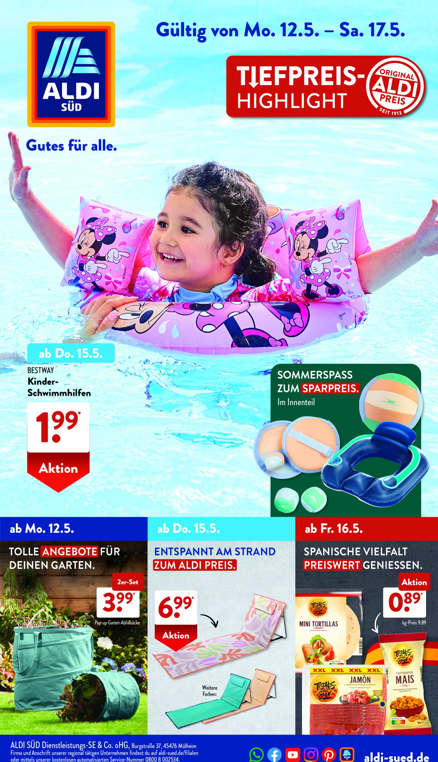 aldi - ALDI SÜD-Prospekt gültig von 12.05. bis 17.05.