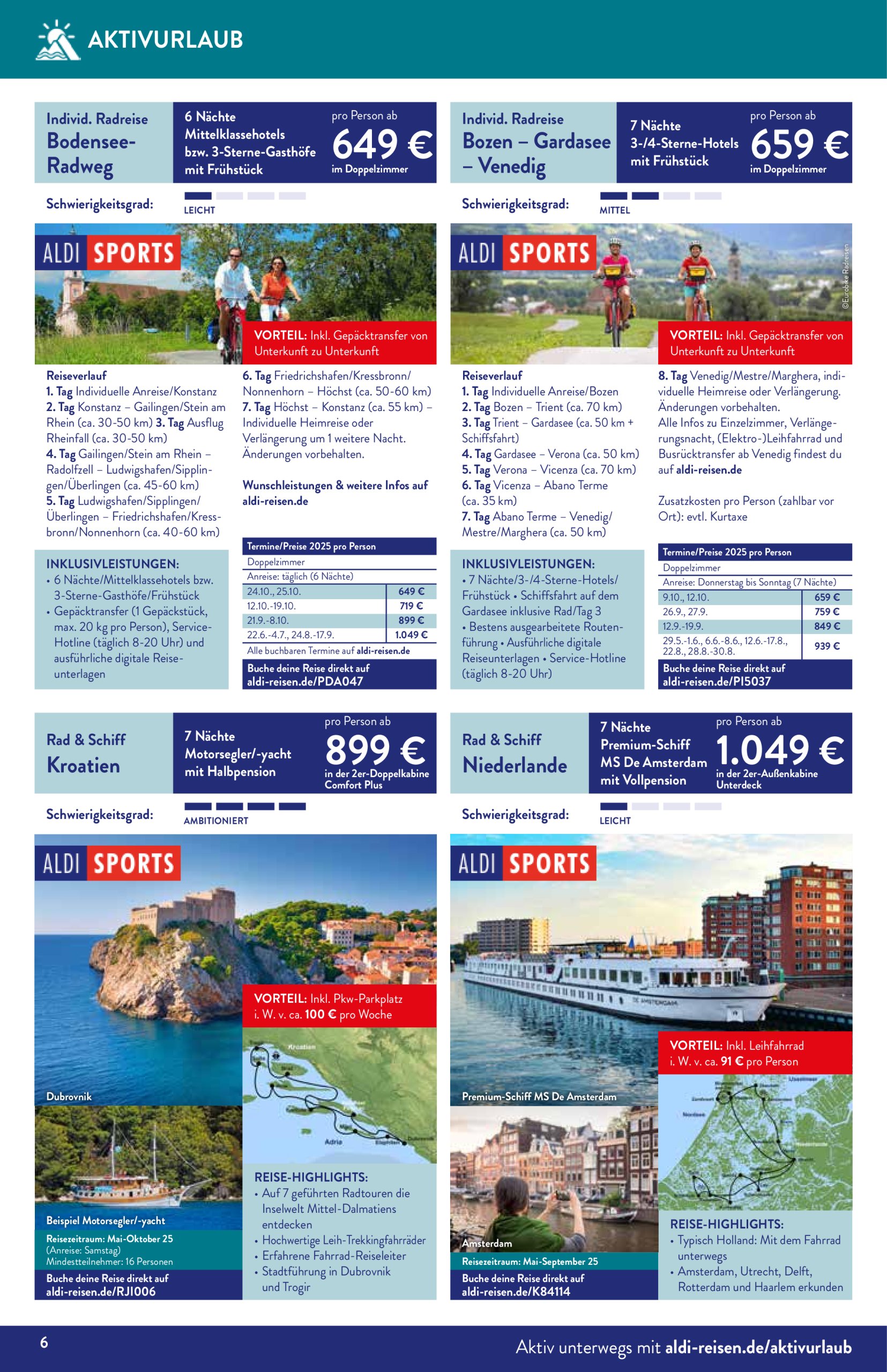 aldi - ALDI SÜD - Reisemagazin Mai-Prospekt gültig von 02.05. bis 31.05. - page: 6