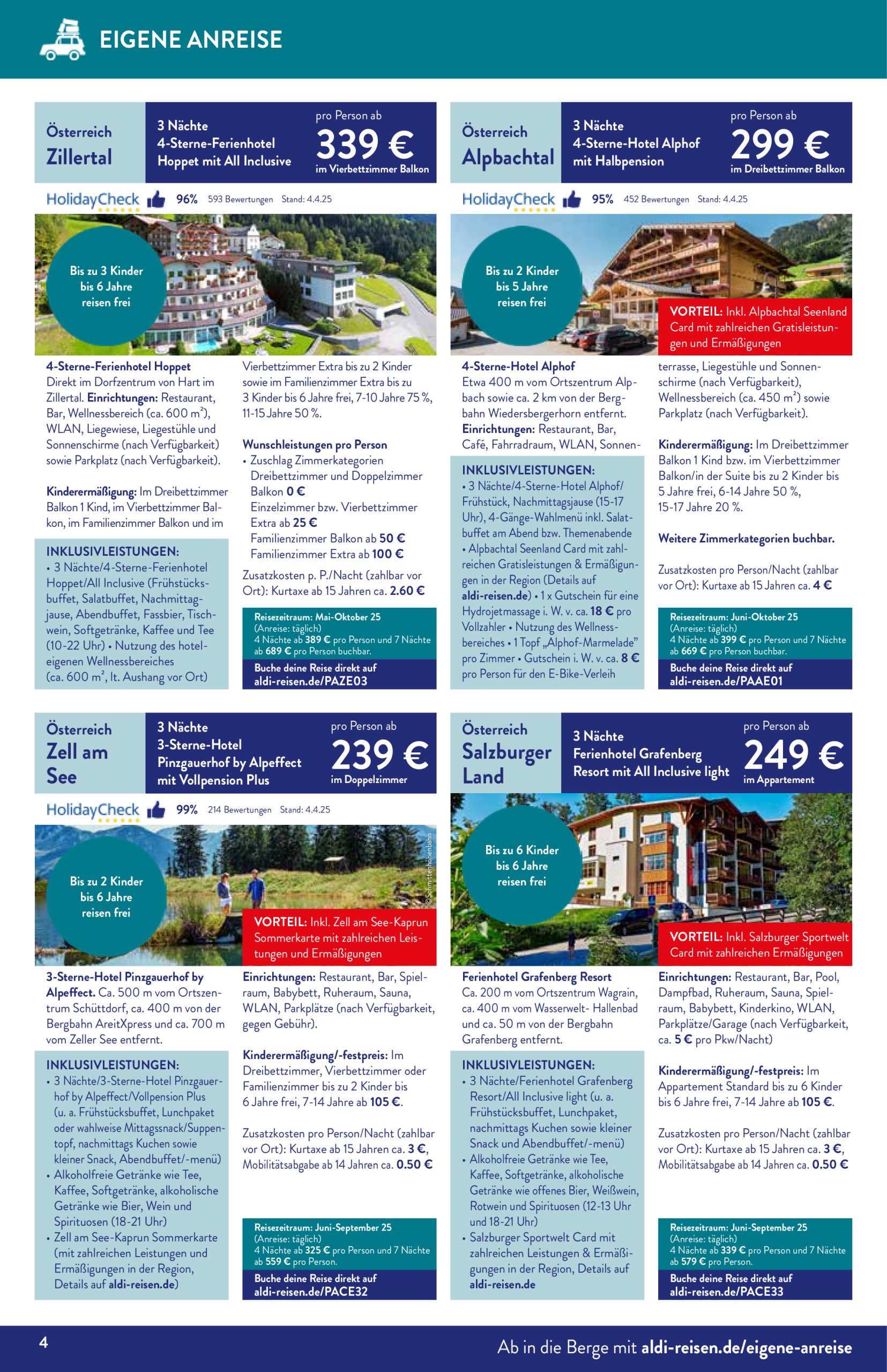 aldi - ALDI SÜD - Reisemagazin Mai-Prospekt gültig von 02.05. bis 31.05. - page: 4