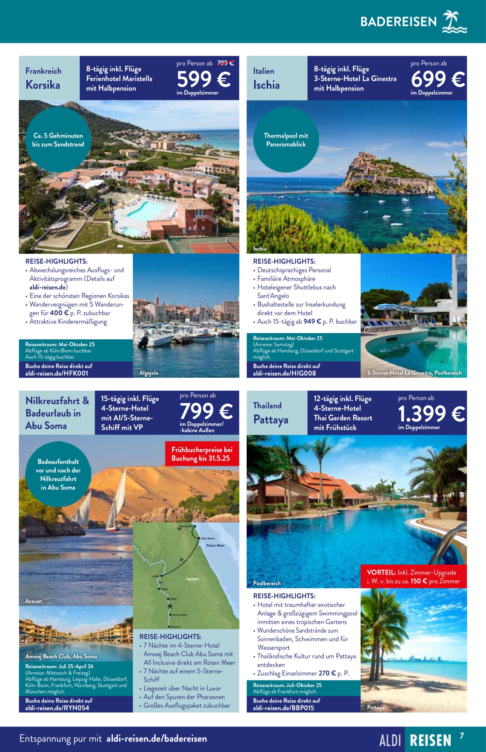aldi - ALDI SÜD - Reisemagazin Mai-Prospekt gültig von 02.05. bis 31.05. - page: 7
