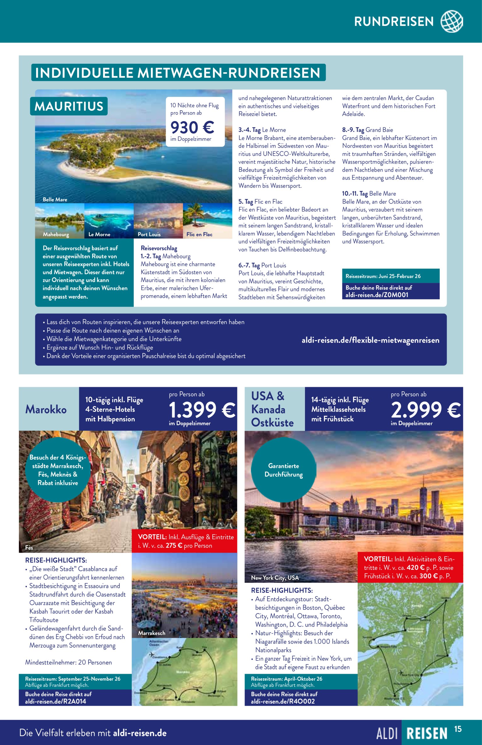 aldi - ALDI SÜD - Reisemagazin Mai-Prospekt gültig von 02.05. bis 31.05. - page: 15