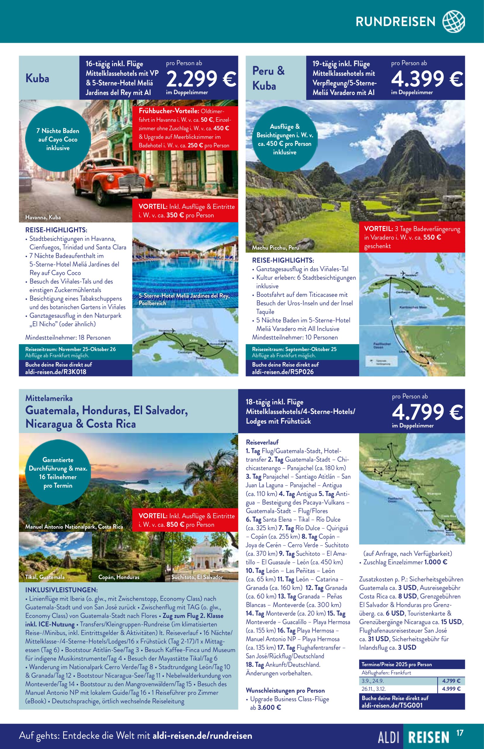 aldi - ALDI SÜD - Reisemagazin Mai-Prospekt gültig von 02.05. bis 31.05. - page: 17