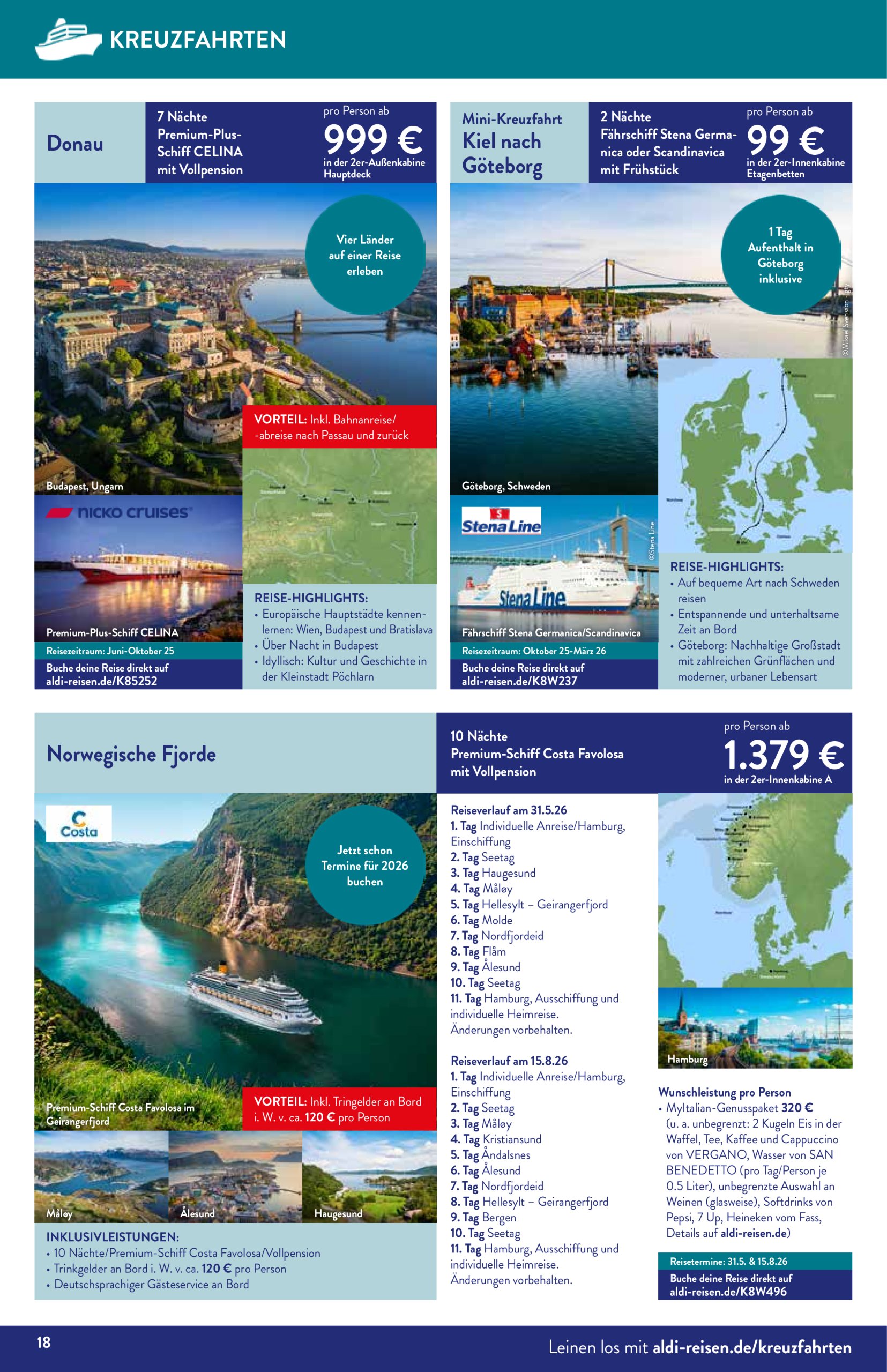 aldi - ALDI SÜD - Reisemagazin Mai-Prospekt gültig von 02.05. bis 31.05. - page: 18