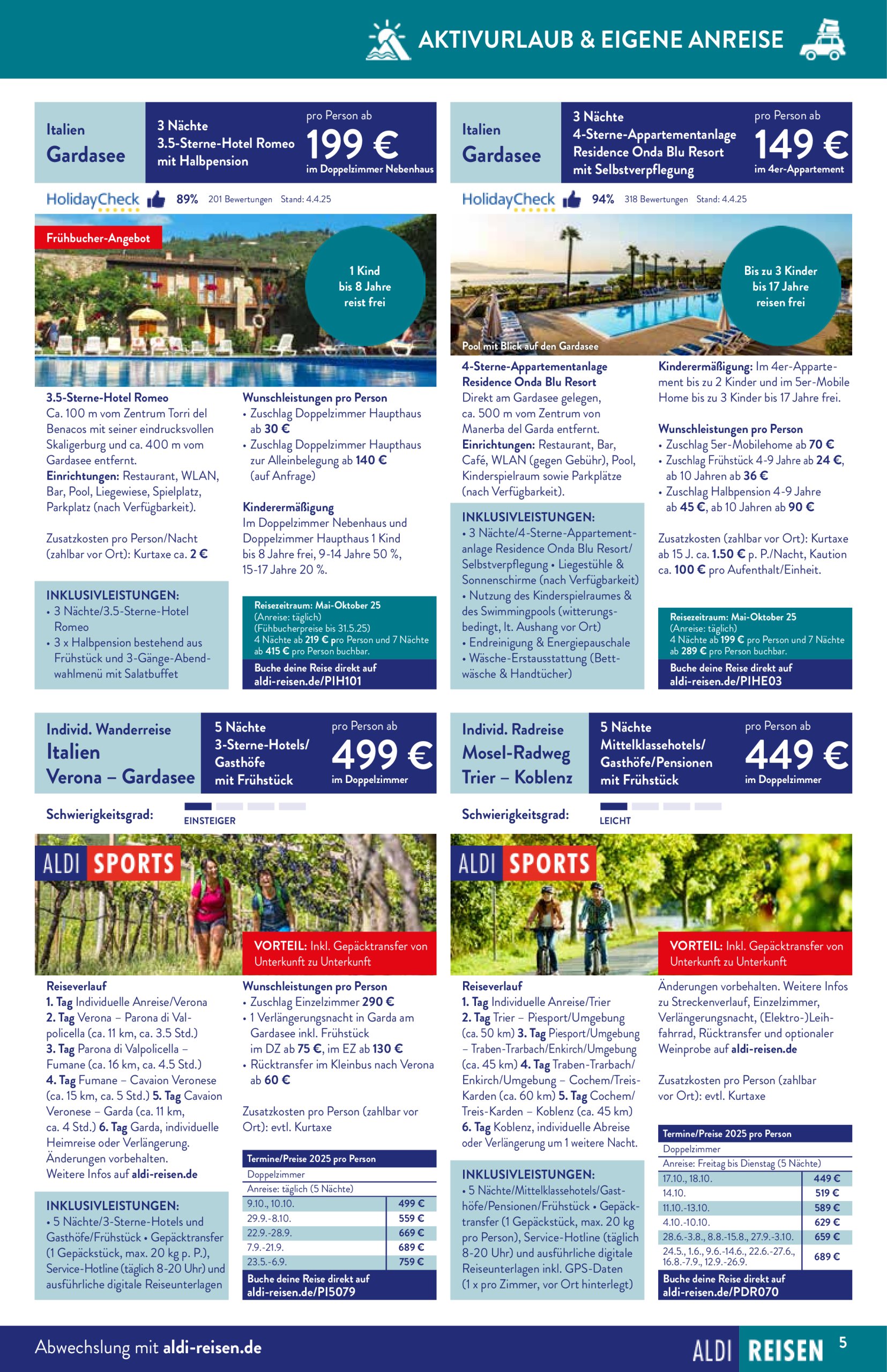 aldi - ALDI SÜD - Reisemagazin Mai-Prospekt gültig von 02.05. bis 31.05. - page: 5