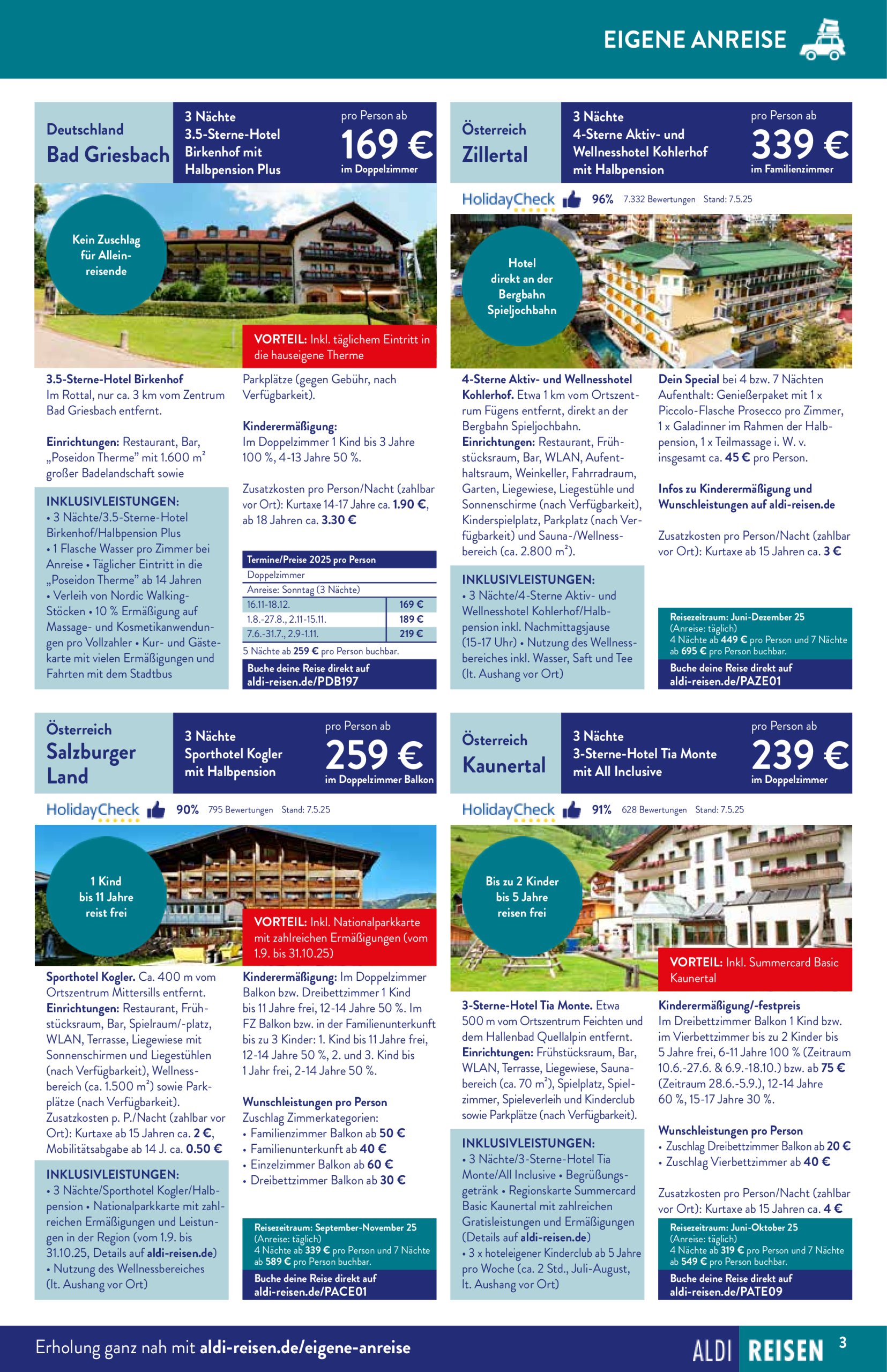 aldi - ALDI SÜD - Reisemagazin-Prospekt gültig von 02.06. bis 30.06. - page: 3