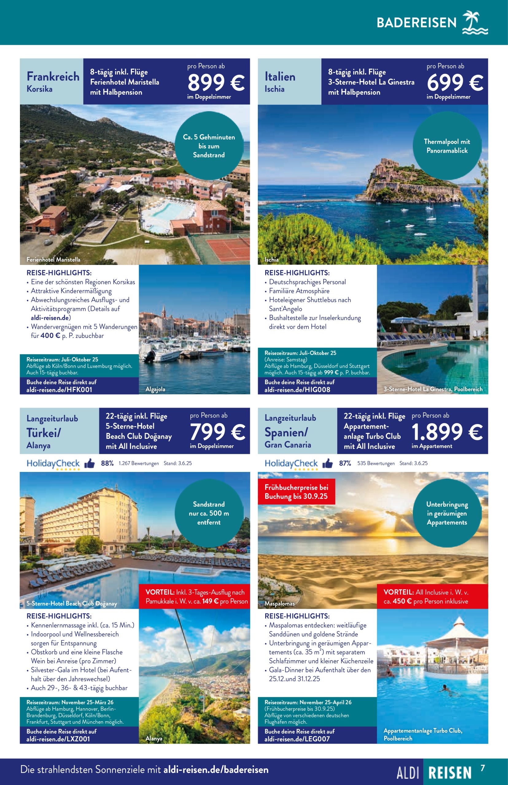aldi - ALDI SÜD - Reisemagazin-Prospekt gültig vom 01.07. bis 31.07. - page: 7