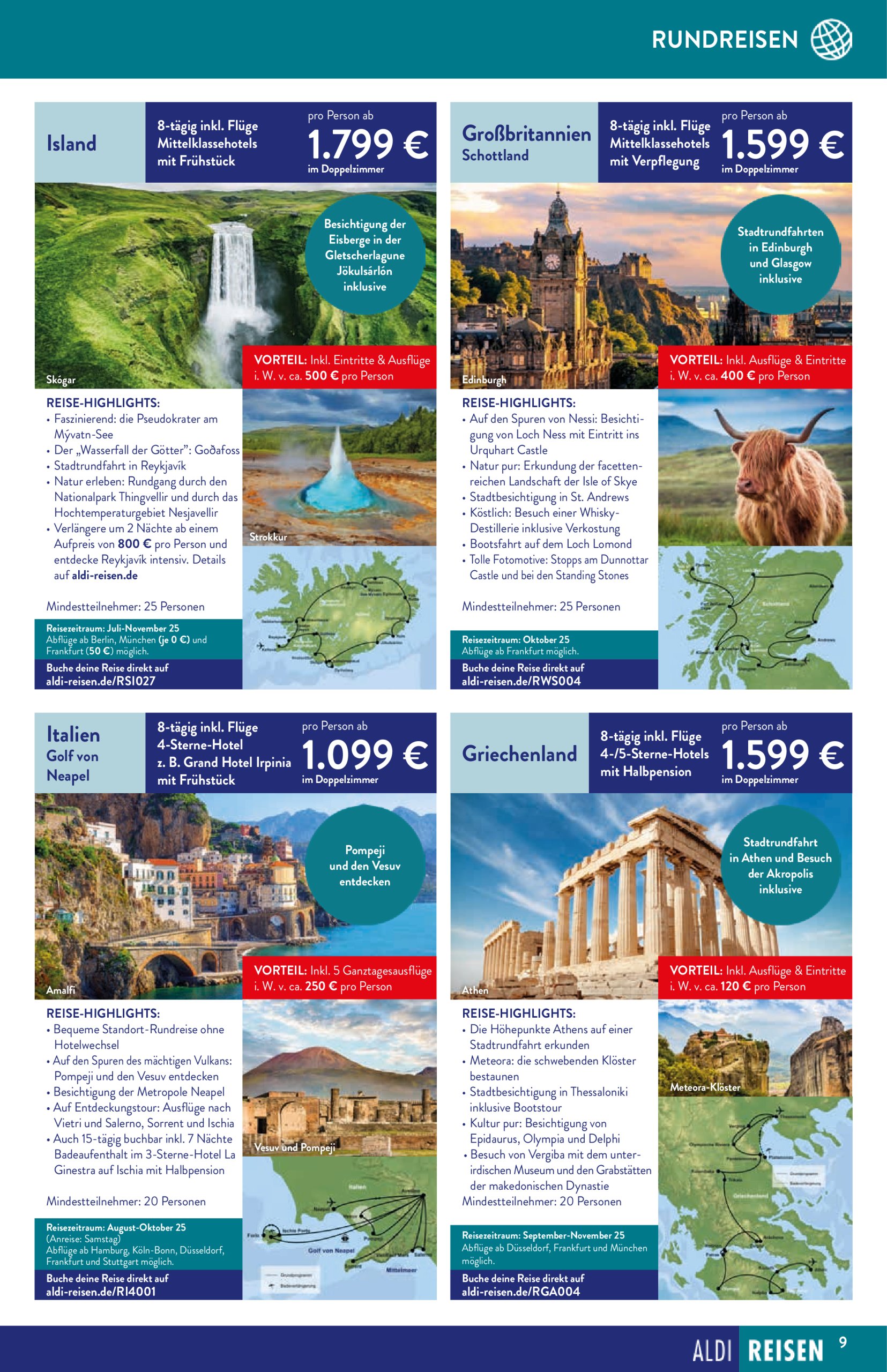 aldi - ALDI SÜD - Reisemagazin-Prospekt gültig vom 01.07. bis 31.07. - page: 9