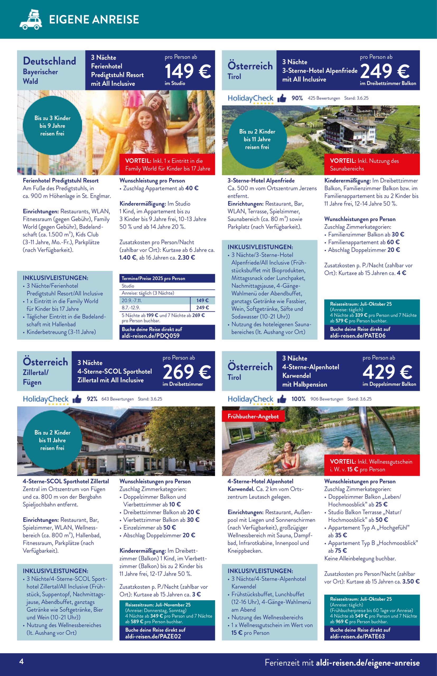 aldi - ALDI SÜD - Reisemagazin-Prospekt gültig vom 01.07. bis 31.07. - page: 4