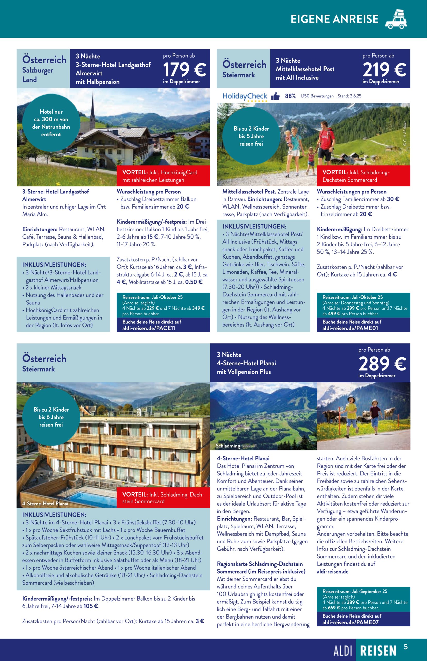 aldi - ALDI SÜD - Reisemagazin-Prospekt gültig vom 01.07. bis 31.07. - page: 5