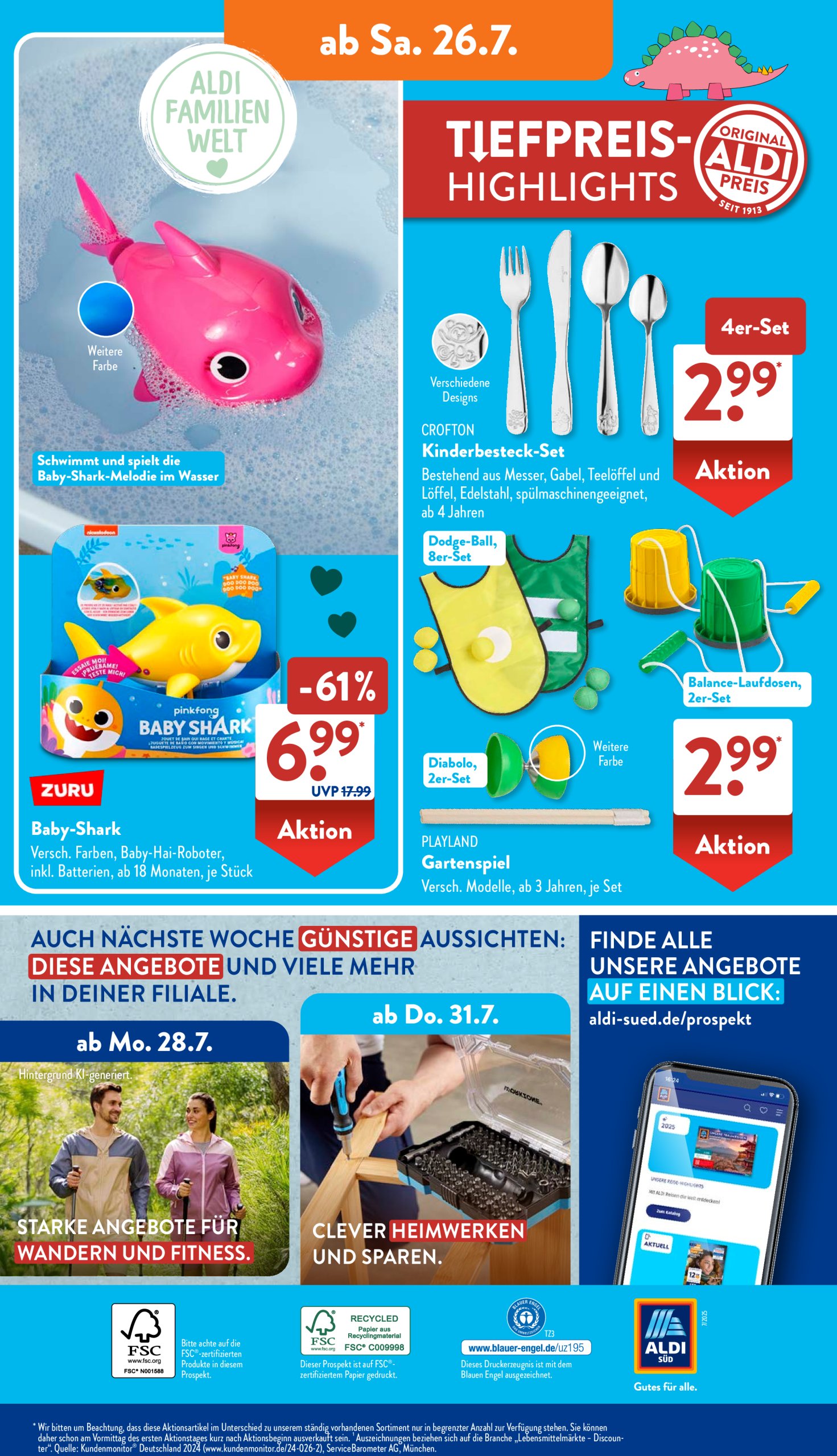 aldi - ALDI SÜD-Prospekt gültig vom 21.07. bis 26.07. - page: 20