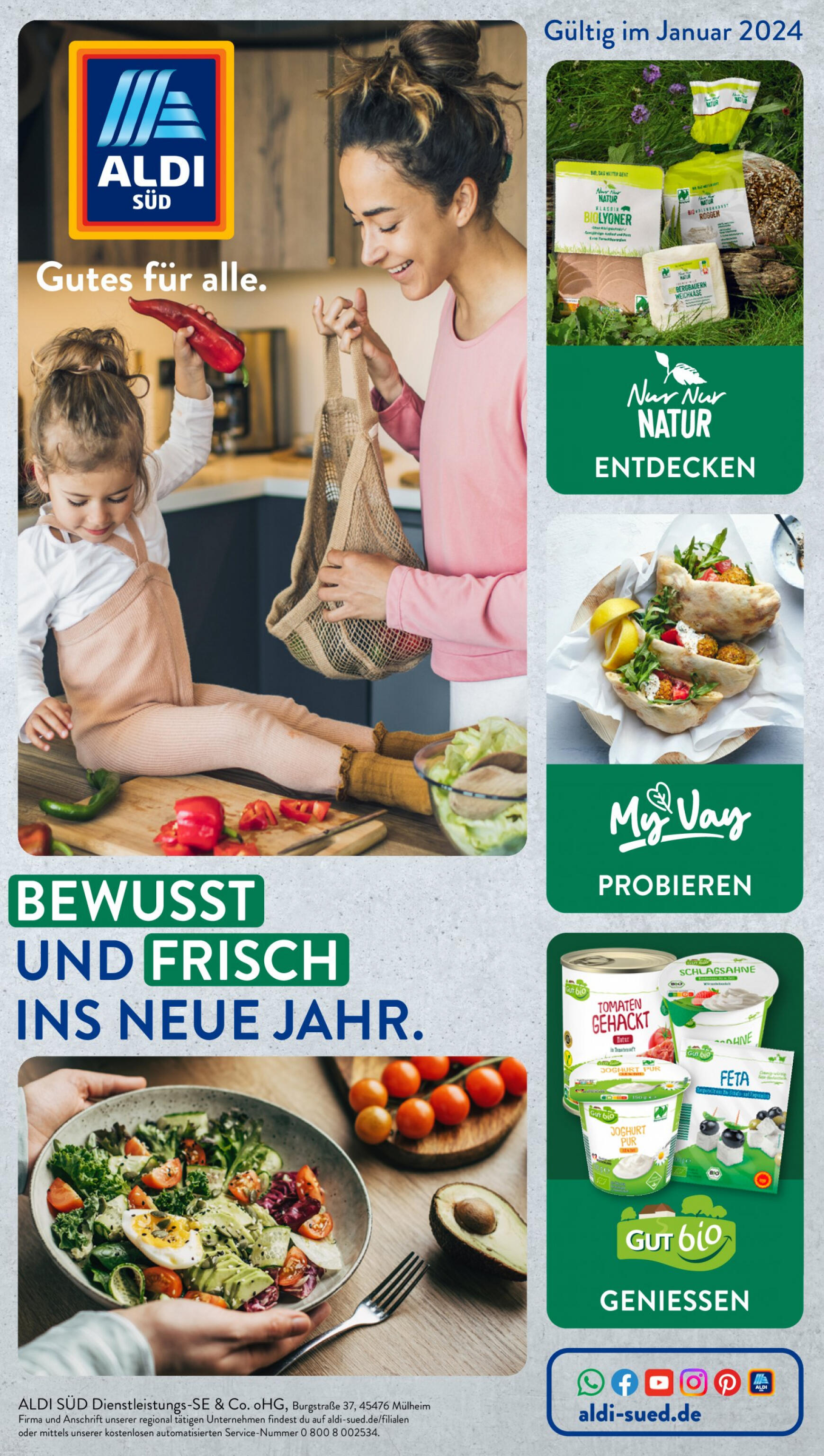 ALDI SÜD SortimentsprospektJanuar2024 gültig ab 01.01.2024