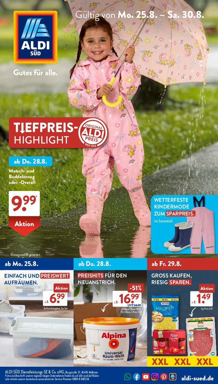 aldi - ALDI SÜD-Prospekt gültig vom 25.08. bis 30.08.