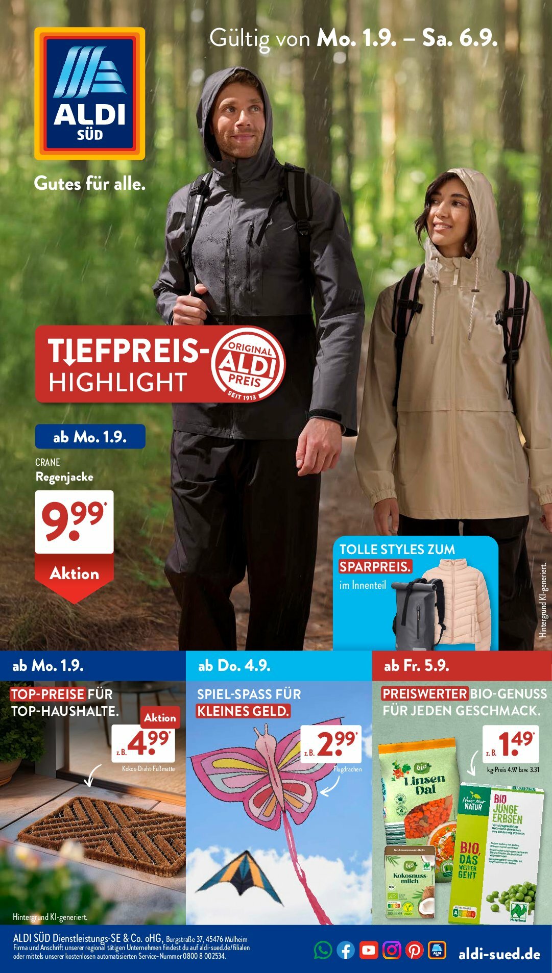 aldi - ALDI SÜD-Prospekt gültig vom 01.09. bis 06.09.