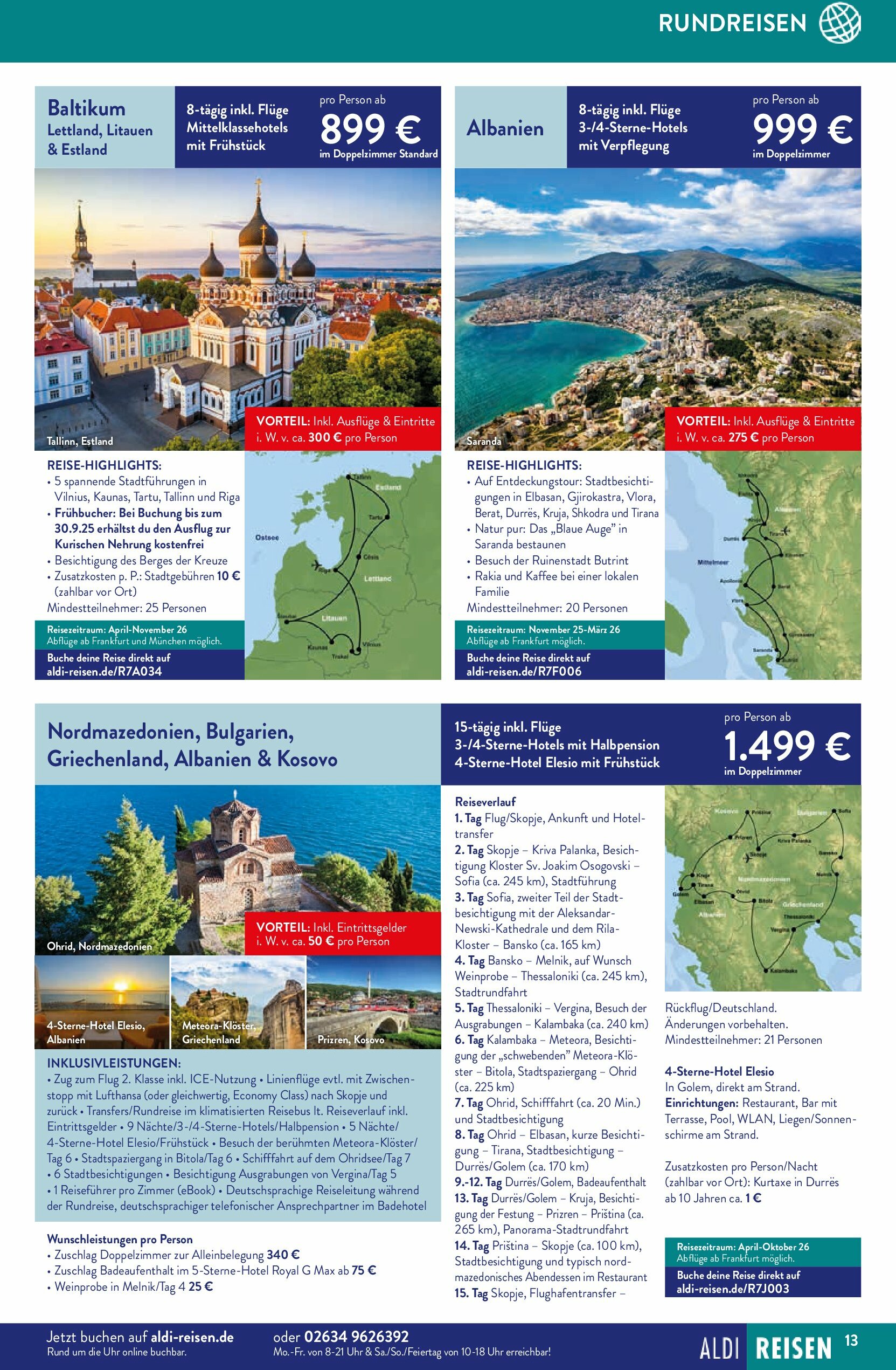 aldi - ALDI SÜD - Reisemagazin-Prospekt gültig vom 01.09. bis 30.09. - page: 13