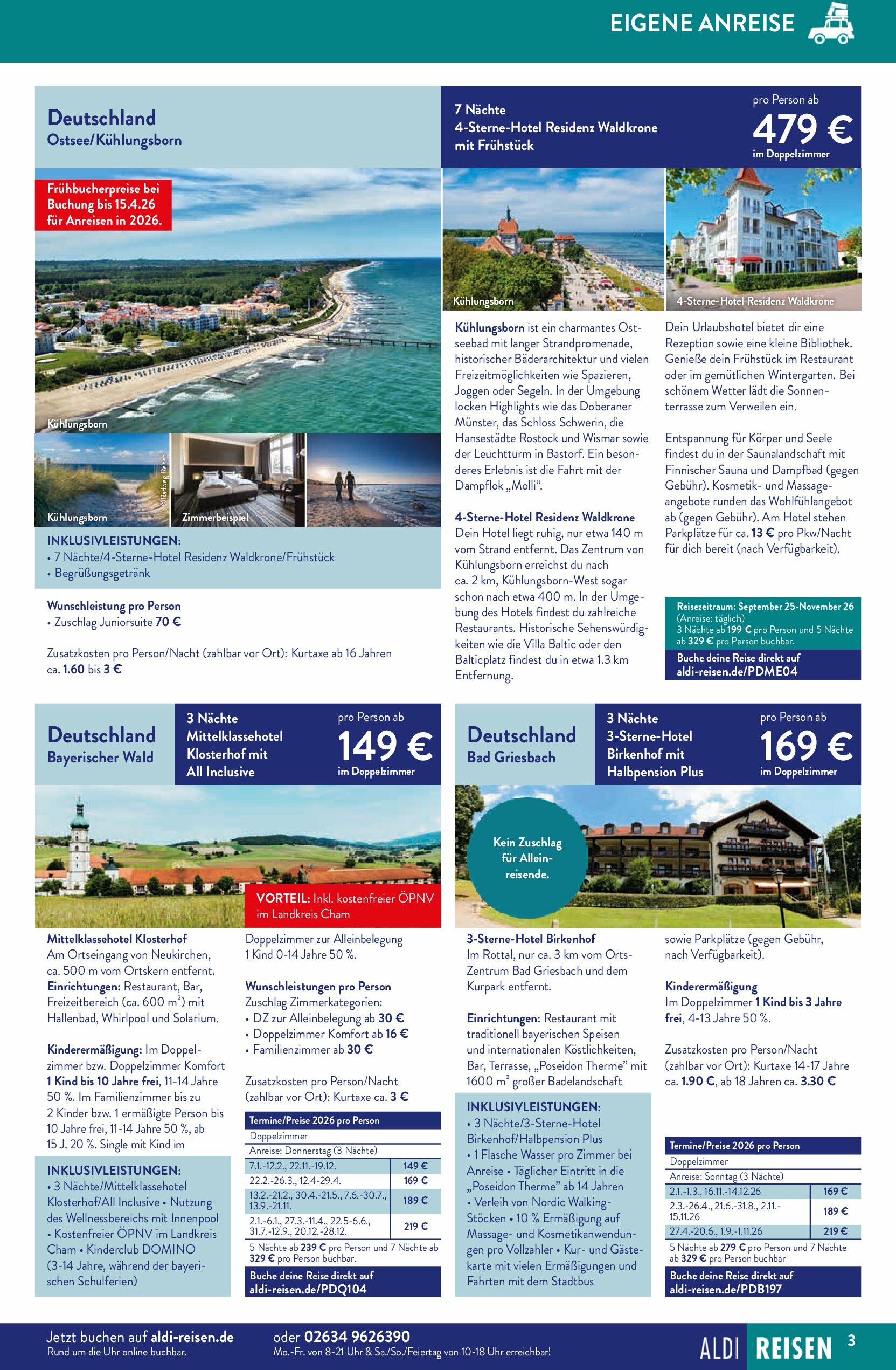 aldi - ALDI SÜD - Reisemagazin-Prospekt gültig vom 01.09. bis 30.09. - page: 3