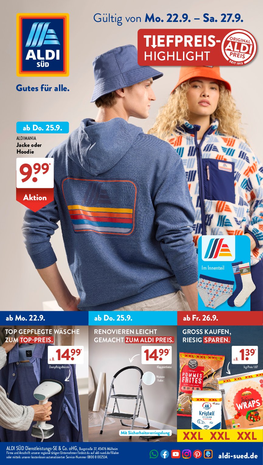 aldi - ALDI SÜD-Prospekt gültig vom 22.09. bis 27.09.