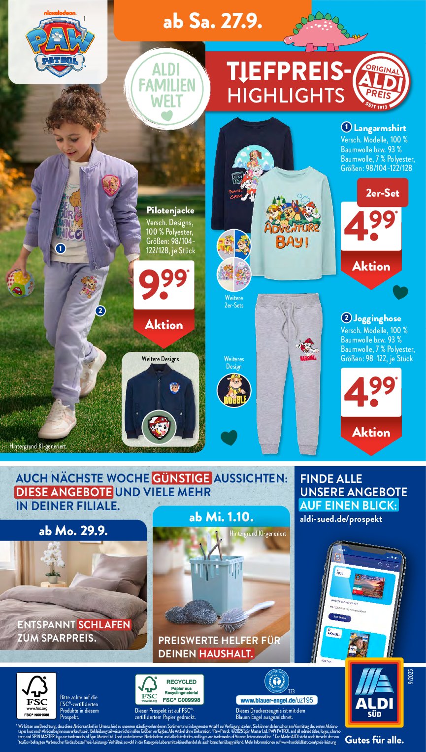 aldi - ALDI SÜD-Prospekt gültig vom 22.09. bis 27.09. - page: 20