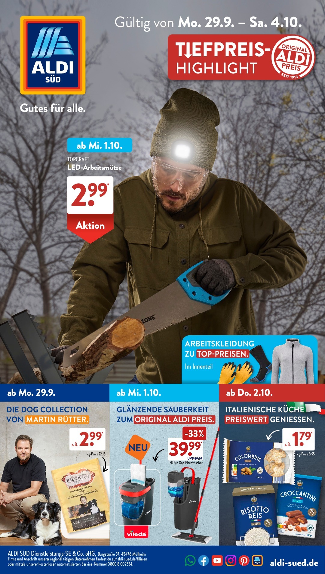 aldi - ALDI SÜD-Prospekt gültig vom 29.09. bis 04.10.