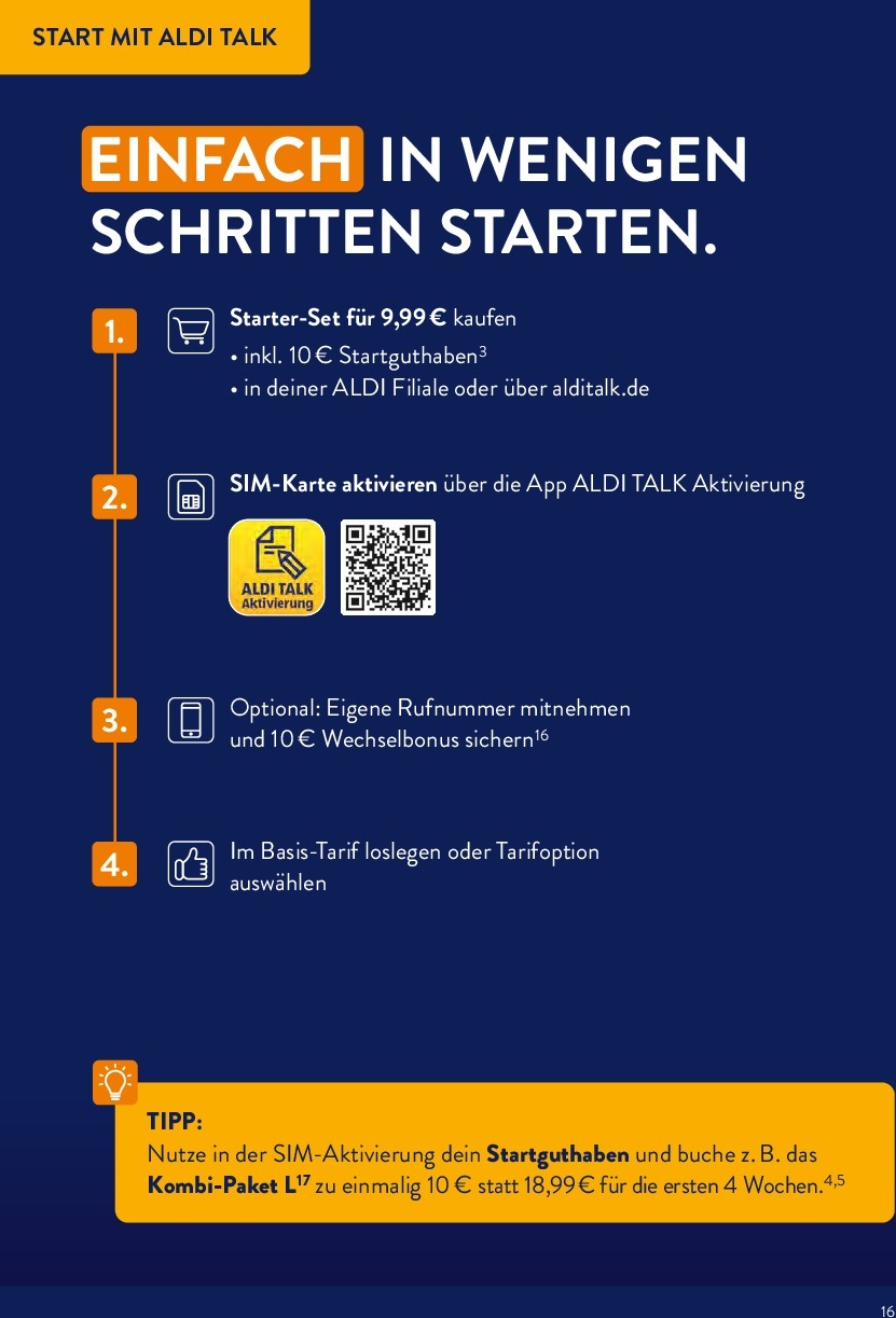 aldi - ALDI SÜD - Talk Flyer-Prospekt gültig vom 18.09. bis 30.09. - page: 16