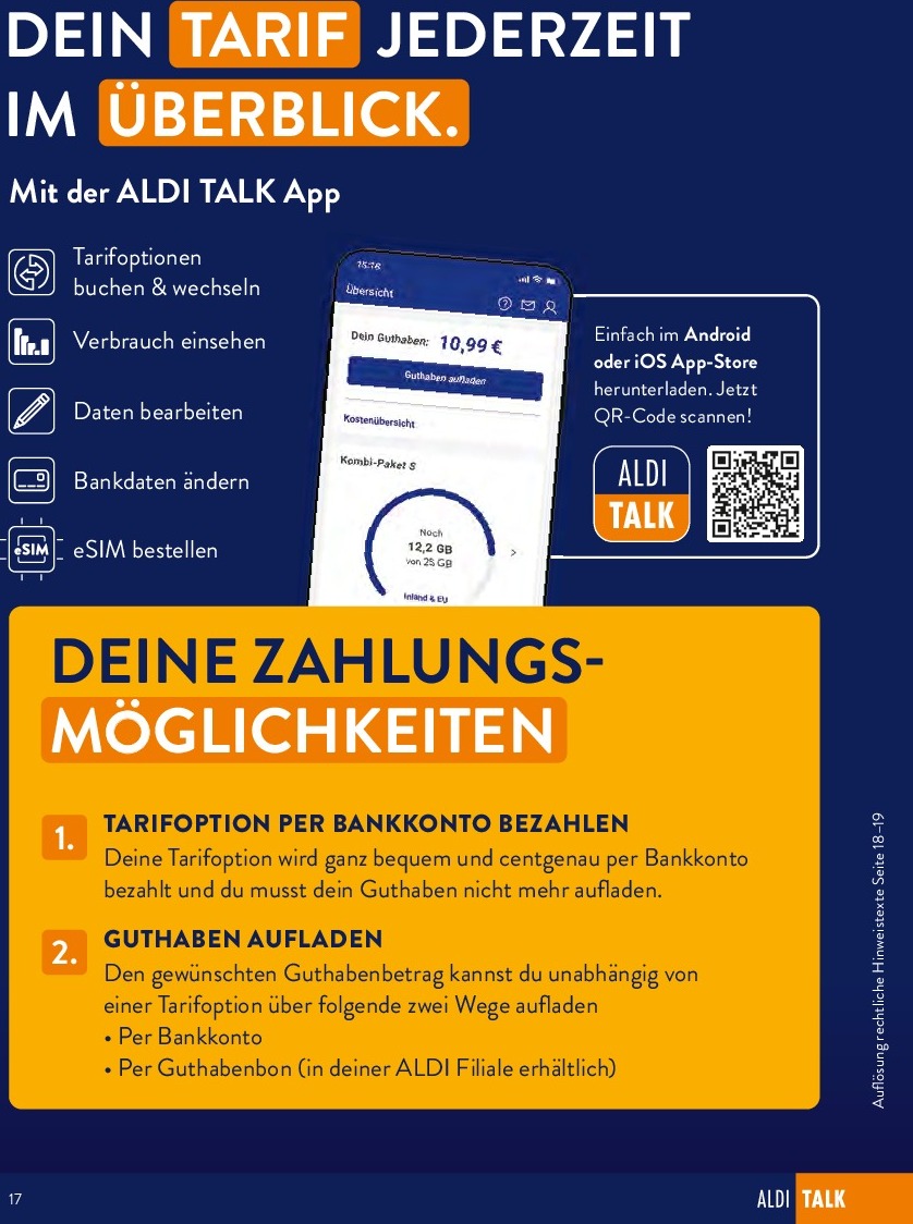 aldi - ALDI SÜD - Talk Flyer-Prospekt gültig vom 18.09. bis 30.09. - page: 17