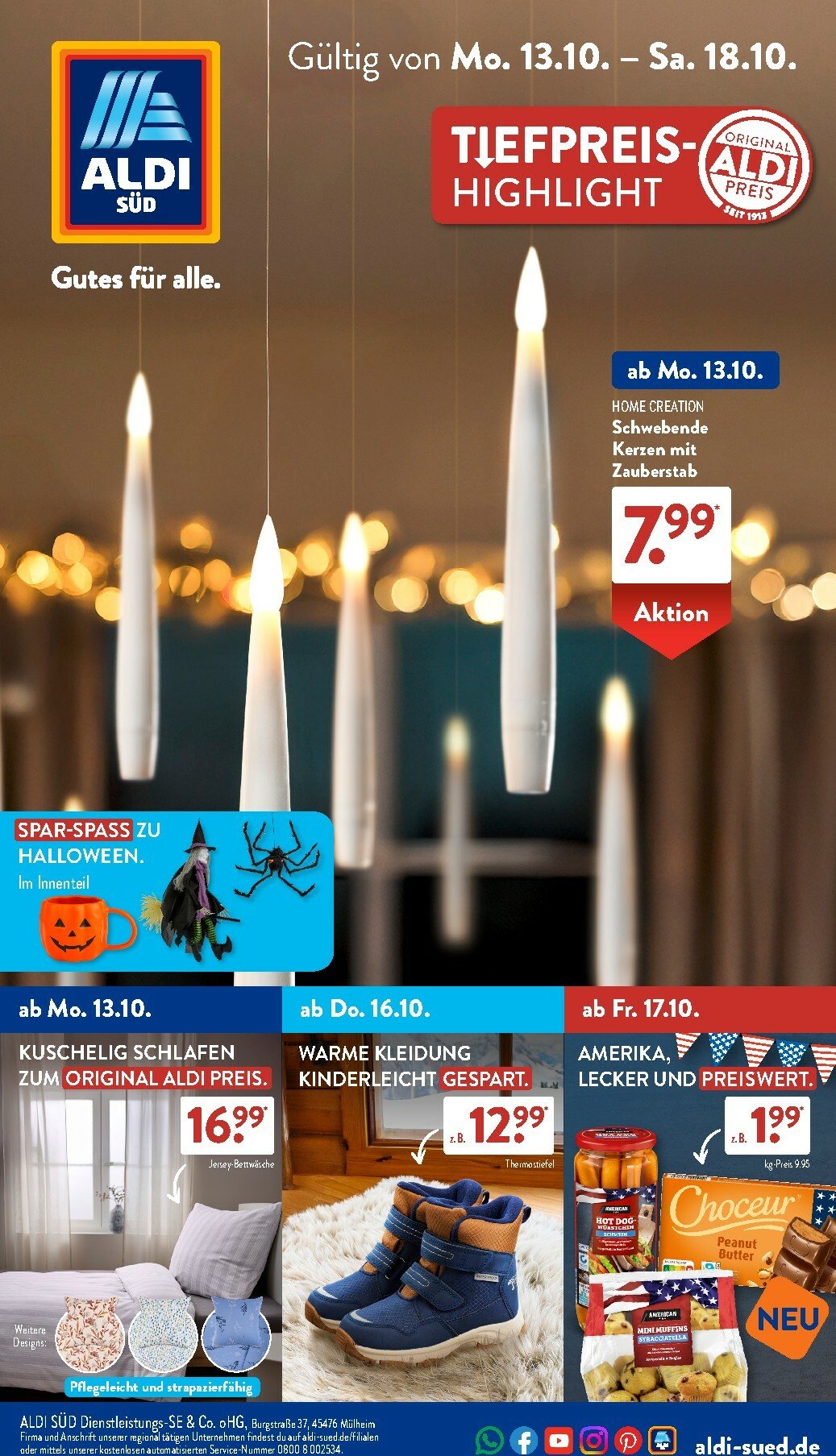 aldi - ALDI SÜD-Prospekt gültig vom 13.10. bis 18.10.