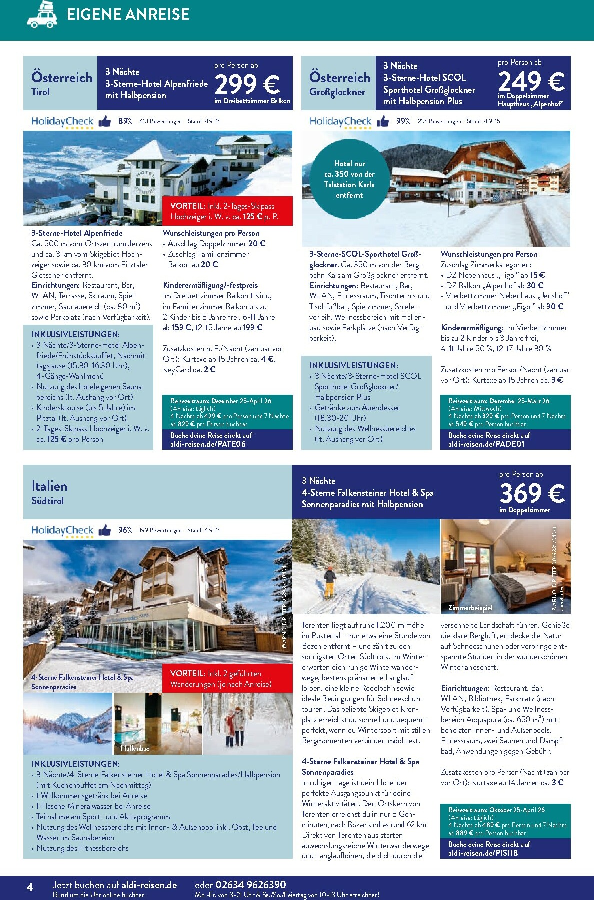 aldi - ALDI SÜD - Reisemagazin-Prospekt gültig vom 01.10. bis 31.10. - page: 4