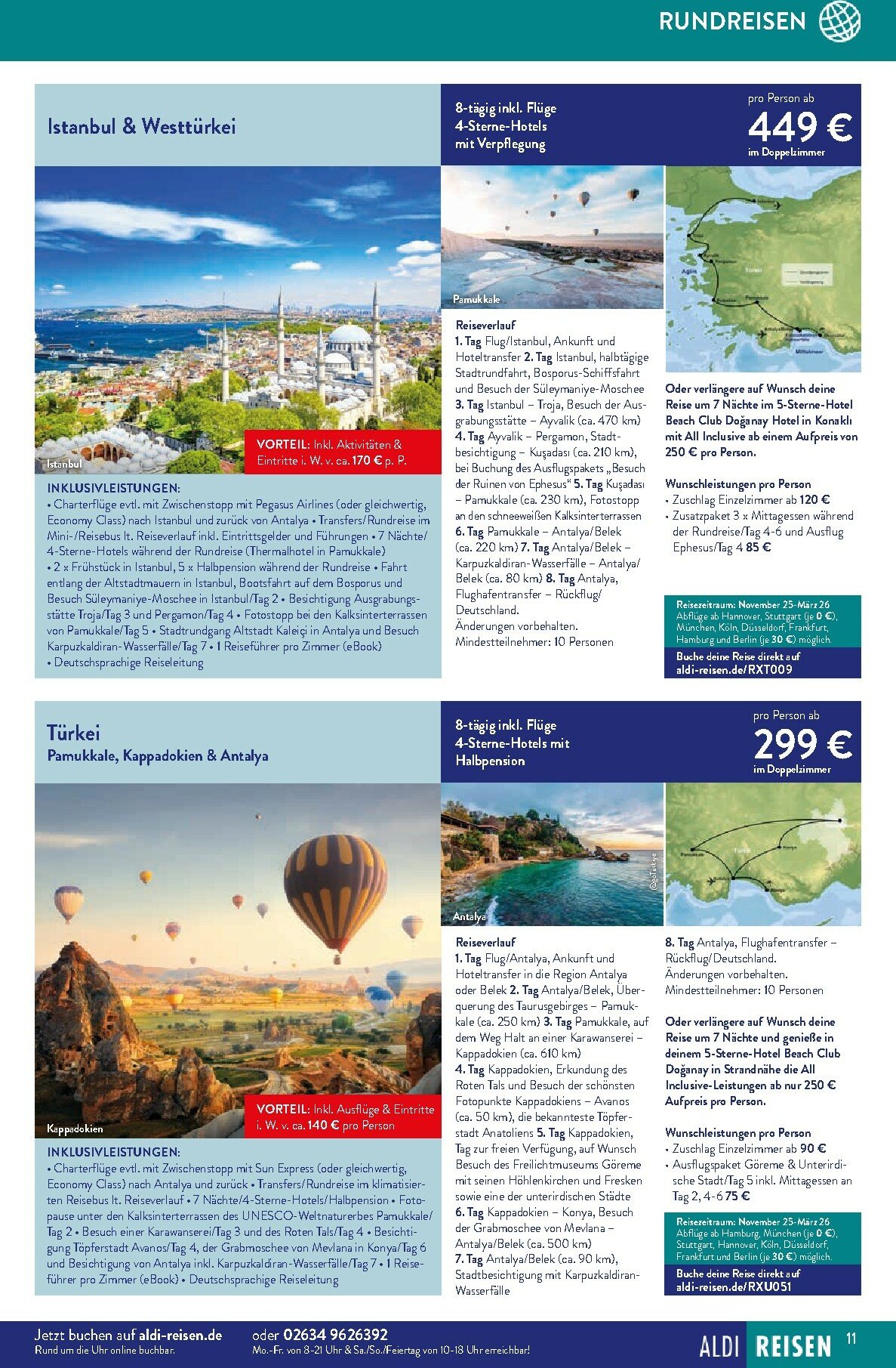 aldi - ALDI SÜD - Reisemagazin-Prospekt gültig vom 01.10. bis 31.10. - page: 11
