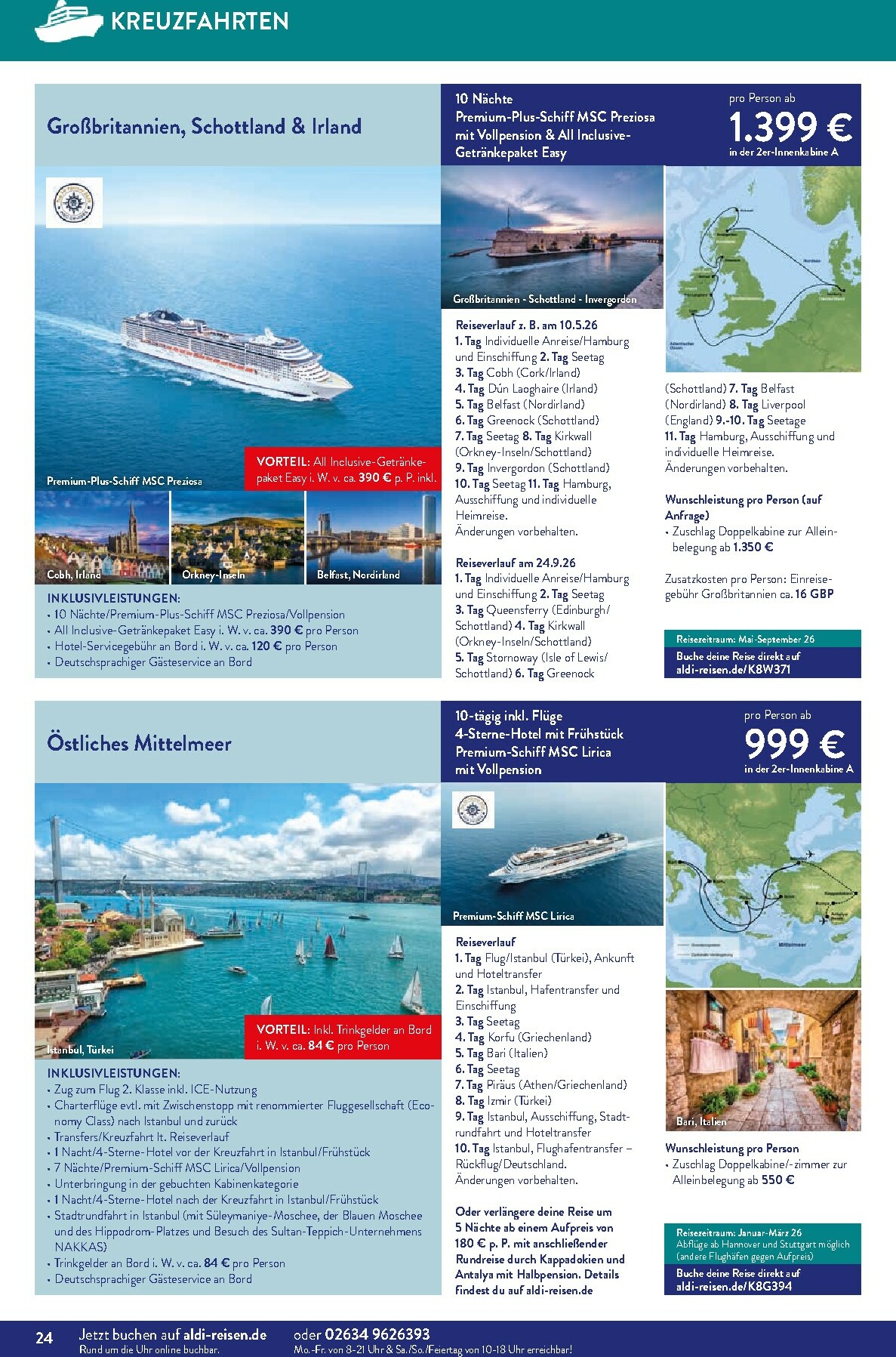 aldi - ALDI SÜD - Reisemagazin-Prospekt gültig vom 01.10. bis 31.10. - page: 24