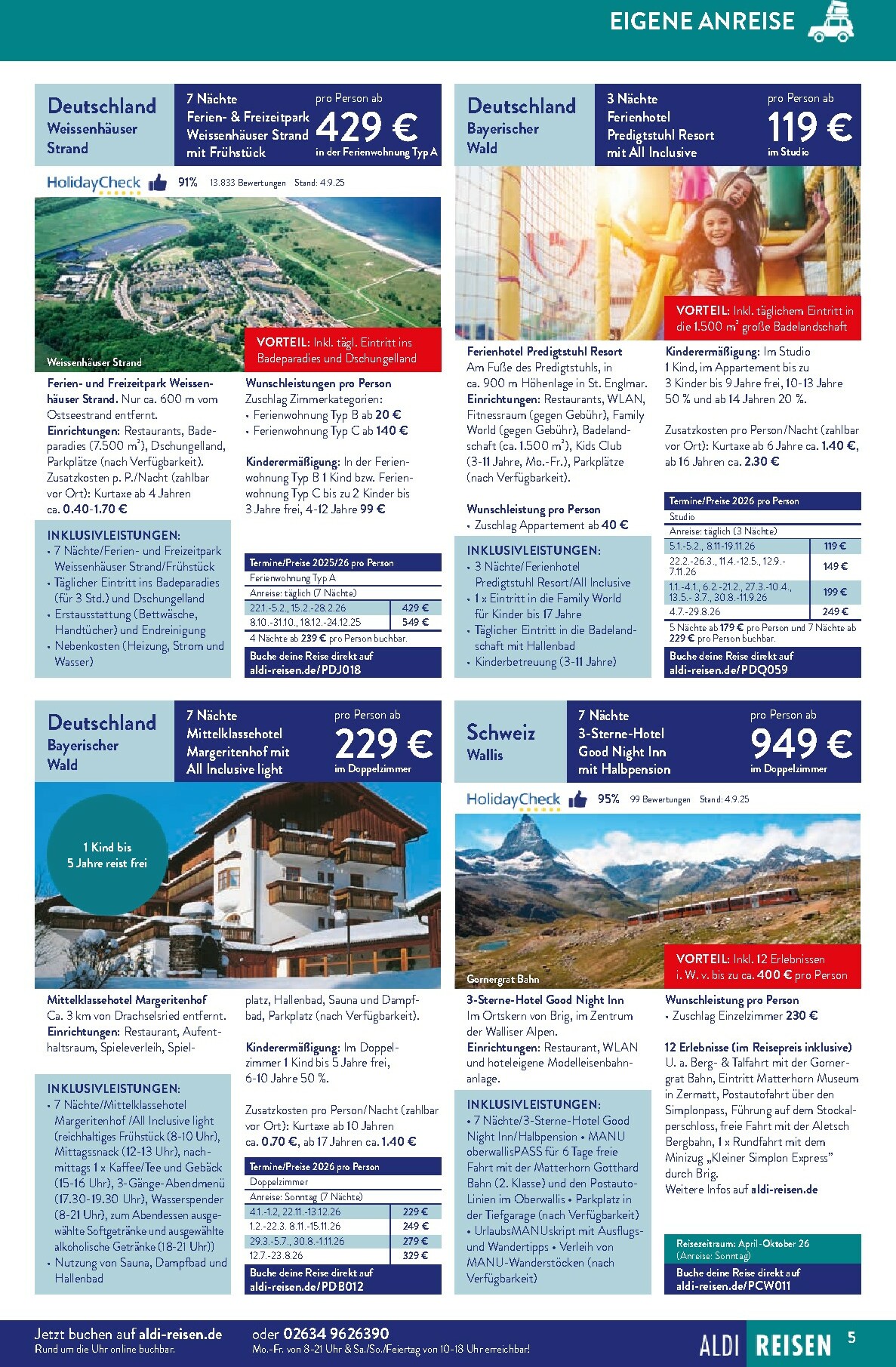 aldi - ALDI SÜD - Reisemagazin-Prospekt gültig vom 01.10. bis 31.10. - page: 5