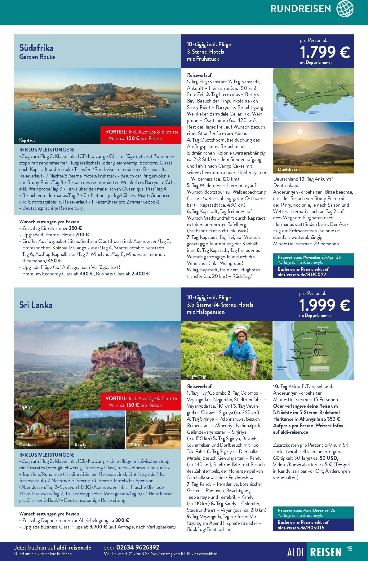 aldi - ALDI SÜD - Reisemagazin-Prospekt gültig vom 01.10. bis 31.10. - page: 15