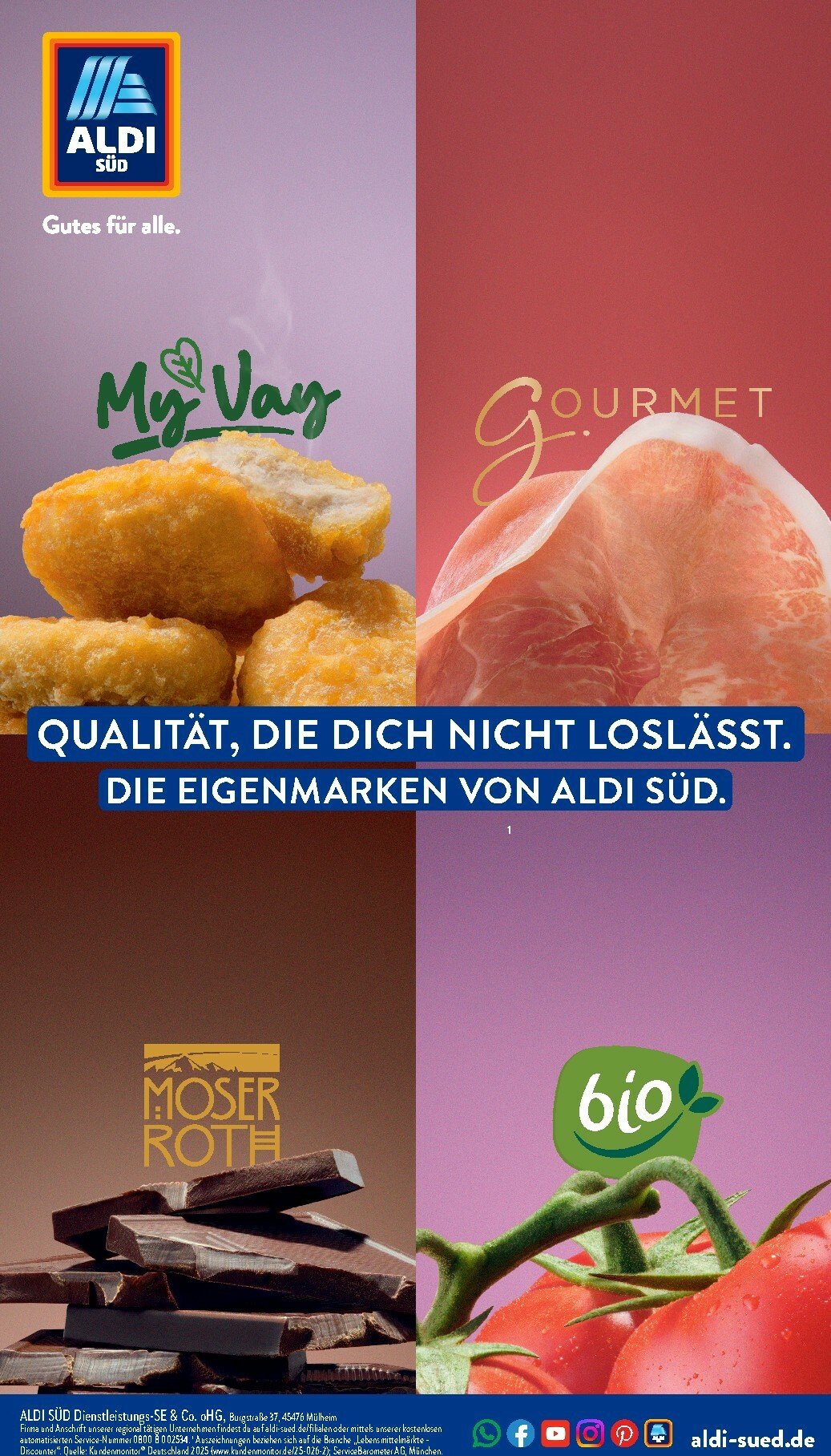 aldi - ALDI SÜD - Eigenmarken-Prospekt gültig vom 11.10. bis 31.12.