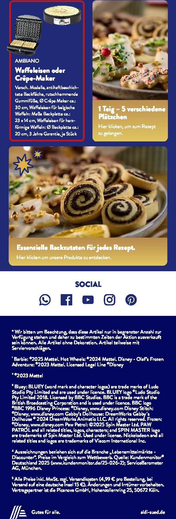aldi - ALDI SÜD - Weihnachtsbroschüre-Prospekt gültig vom 01.10. bis 31.10. - page: 10