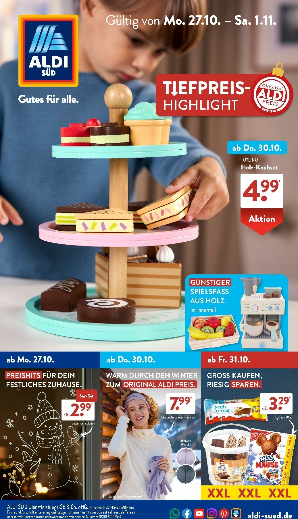 aldi - ALDI SÜD-Prospekt gültig vom 27.10. bis 01.11.